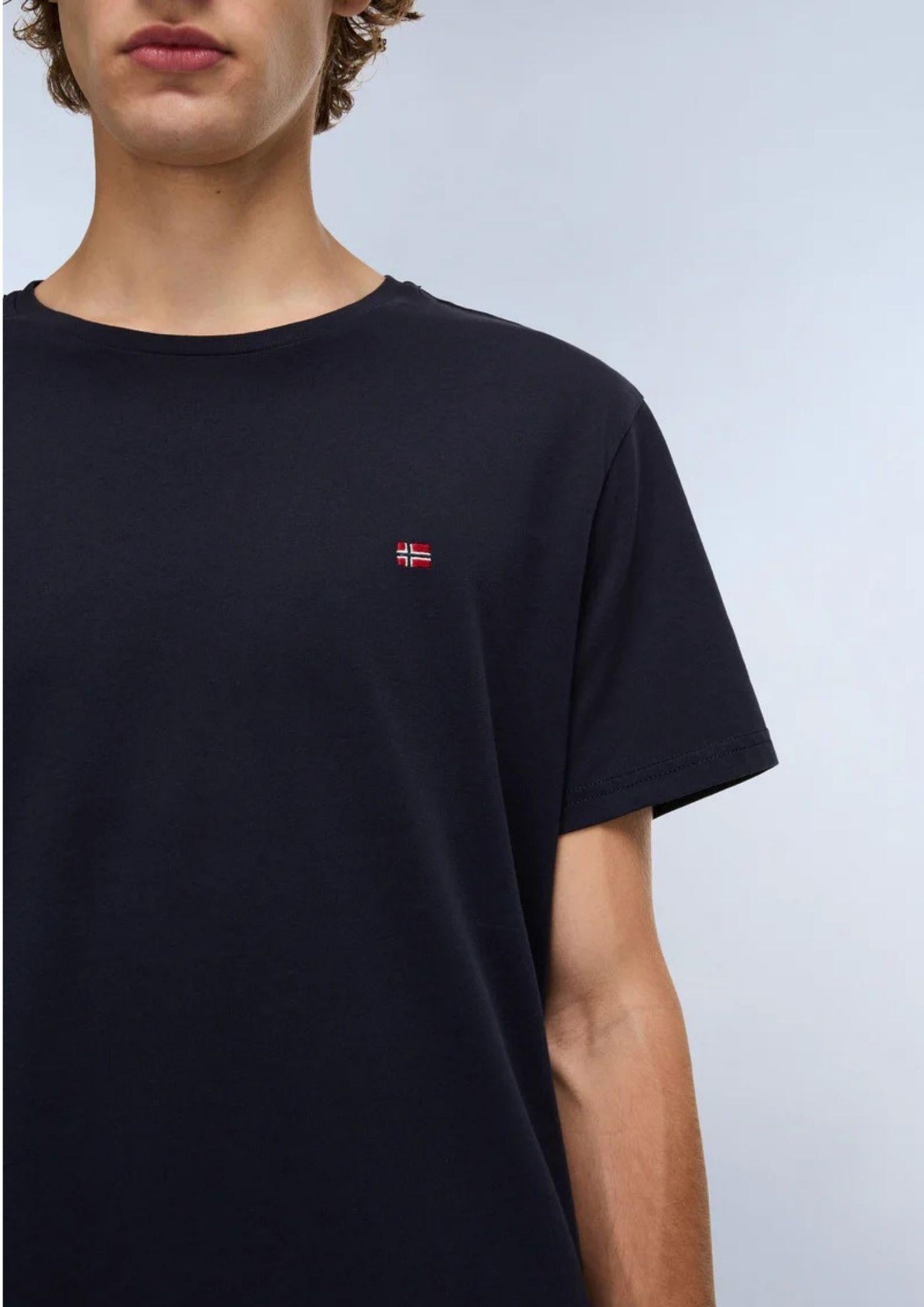 Napapaijri T-Shirt Uomo Salis Blu Marino NP0A4H8D 176 NAPAPIJRI