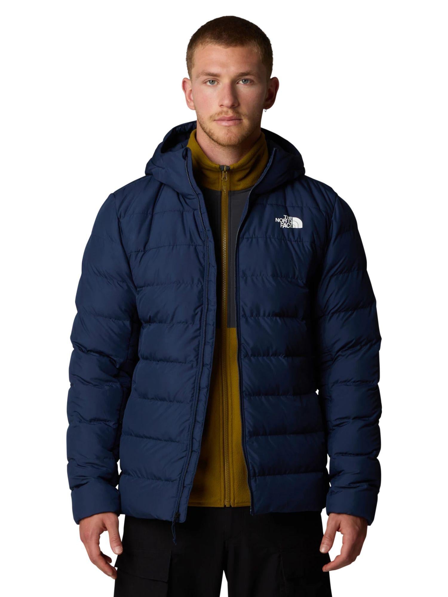 The North Face Giacca Uomo Aconcagua 3 con Cappuccio Blu NF0A84I1 4GV THE NORTH FACE