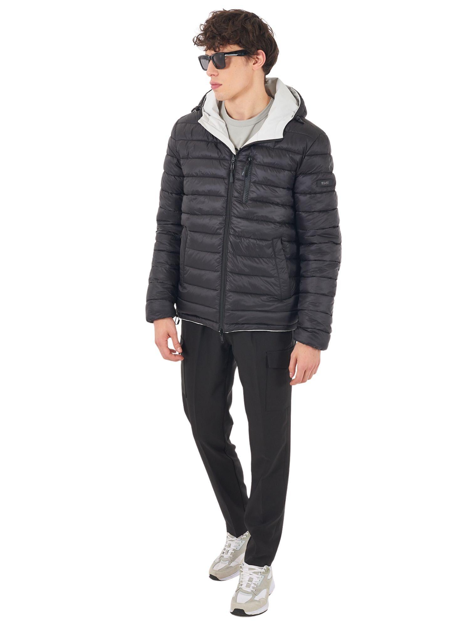 Yes Zee Giubbino Uomo reversibile Bianco J824 B500 0124 YES ZEE