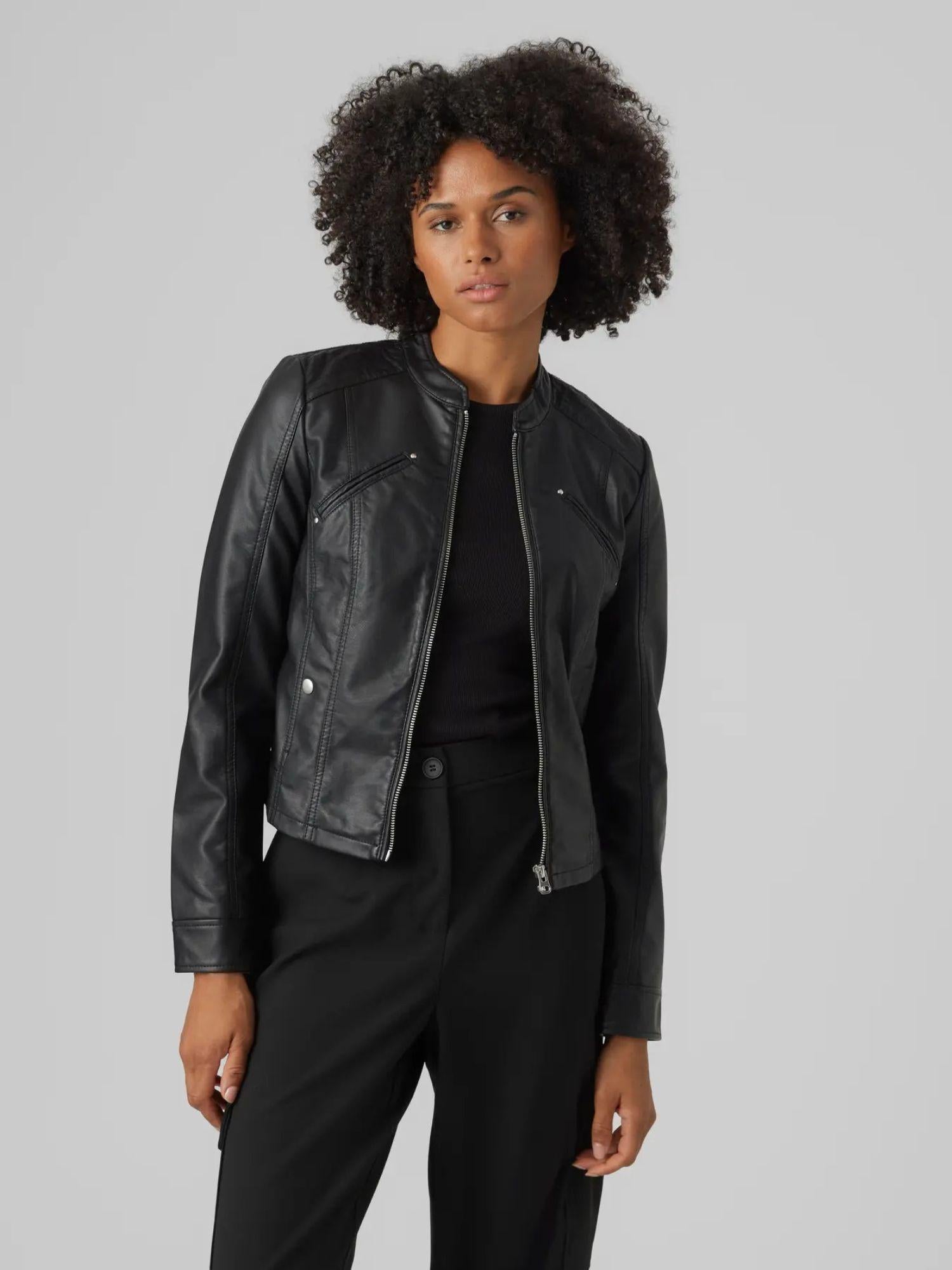 Vero Moda Giacca Donna Nero VMFavodona 10288555 Black VERO MODA