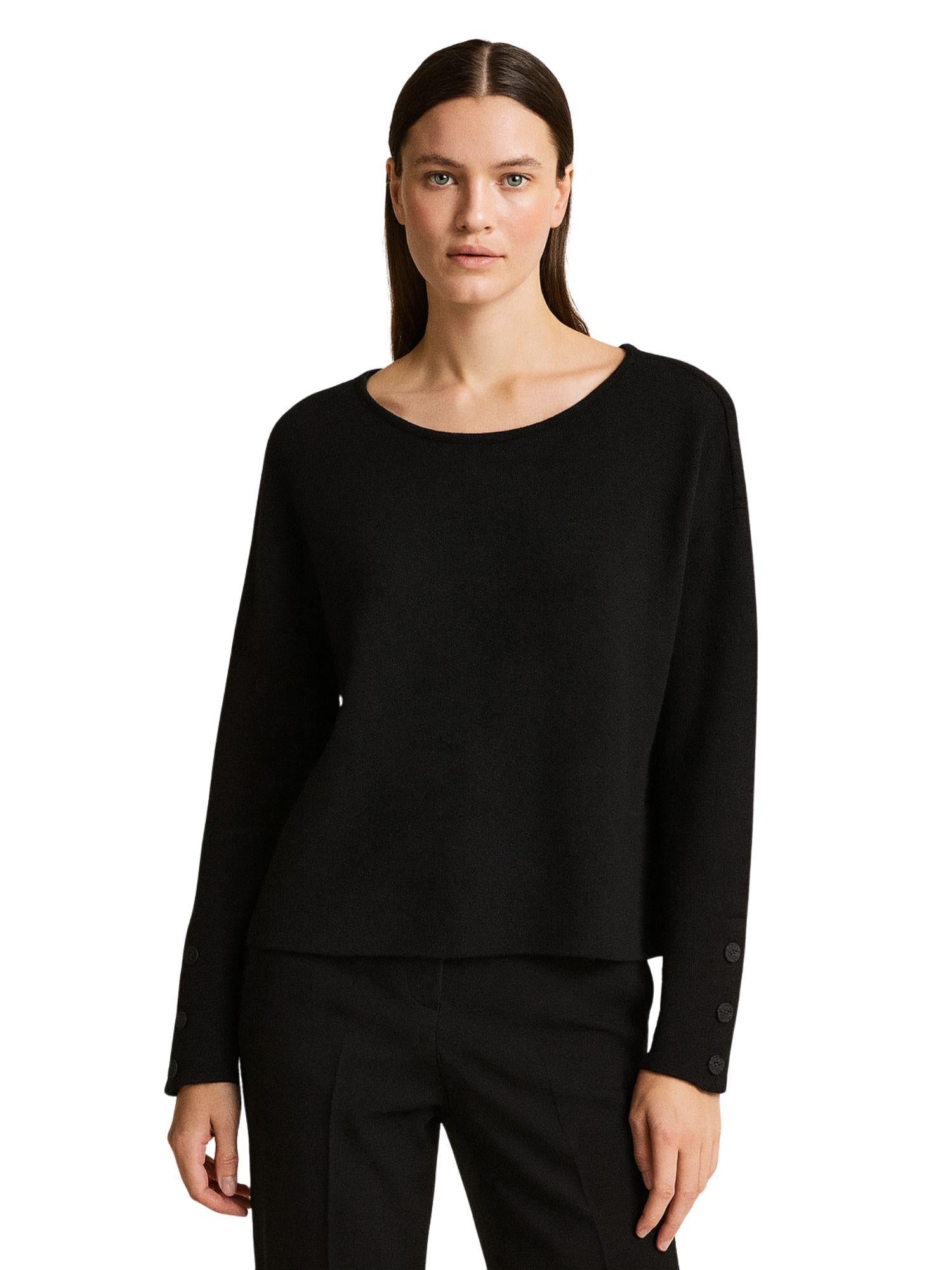 Vero Moda Maglione Donna Gold Nero 10332177 Black VERO MODA