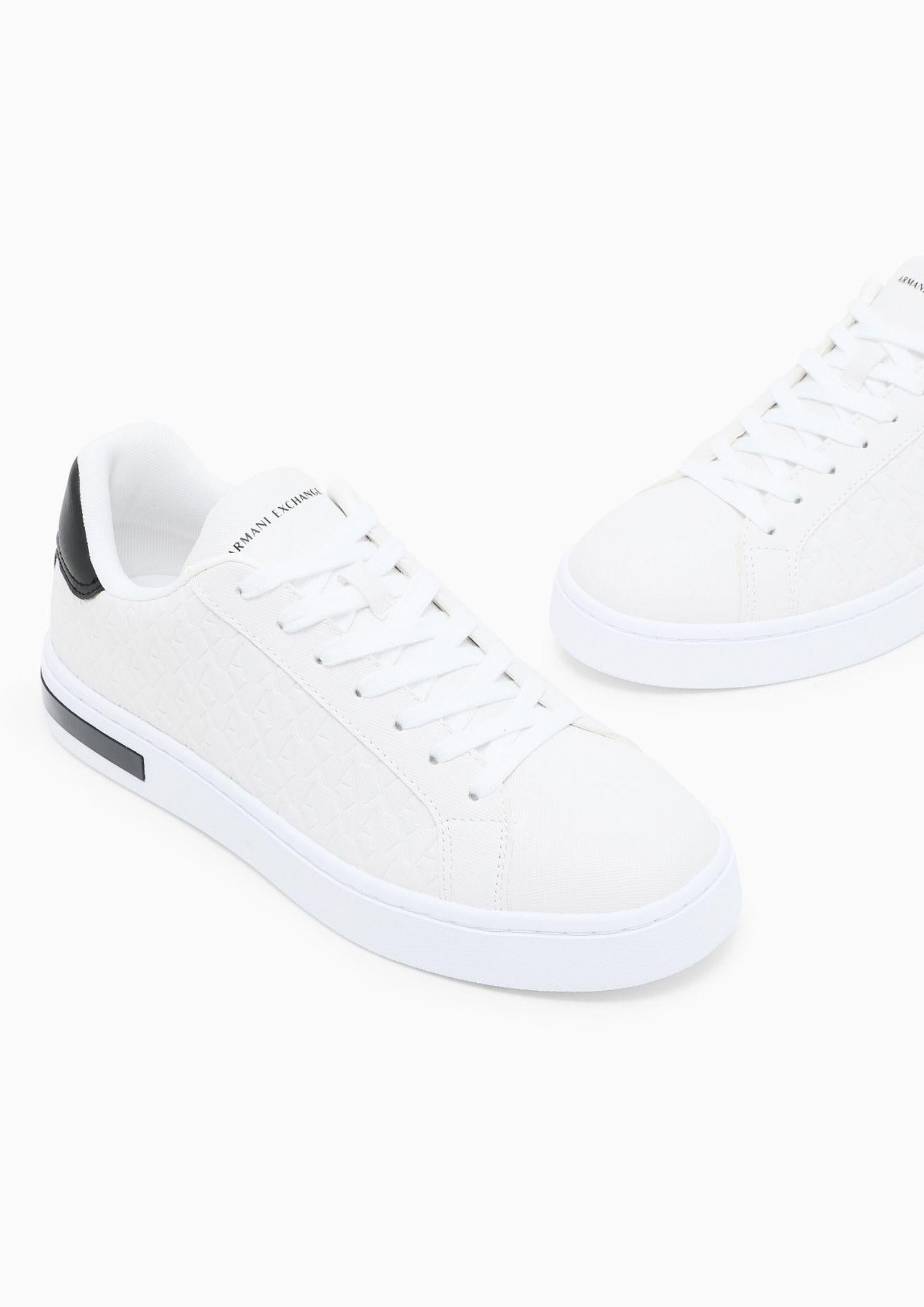 Armani Exchange Scarpe Uomo Bianche XM000140 AF11916 MC011 ARMANI EXCHANGE
