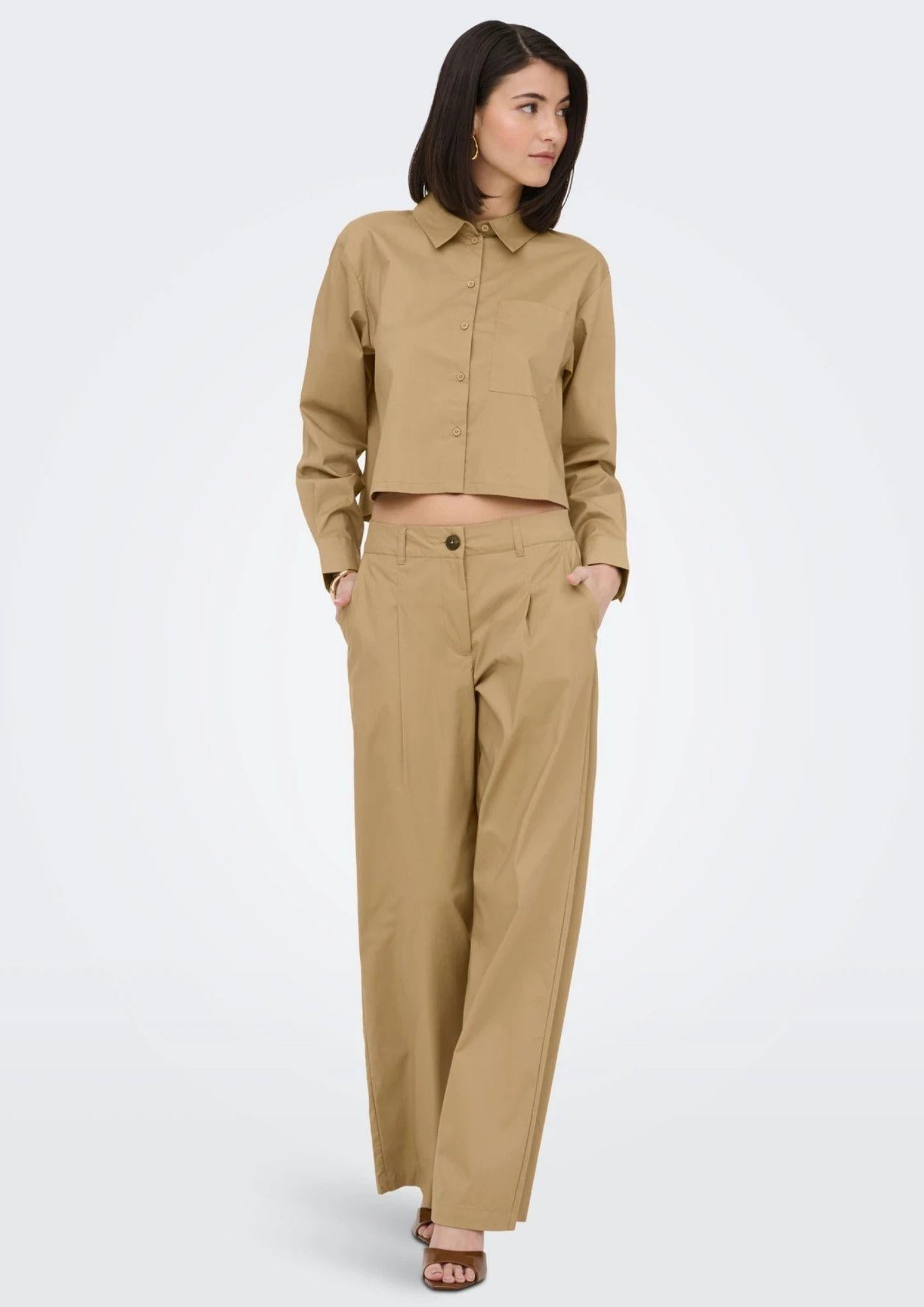 Jacqueline De Yong Pantalone Donna Mio Marrone 15363391 Tigers Eye JACQUELINE DE YONG