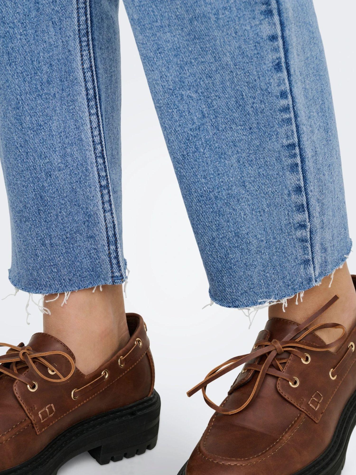 Only Jeans Donna Straight Fit Light Blue Onlemily 15171550 Light Blue Denim ONLY