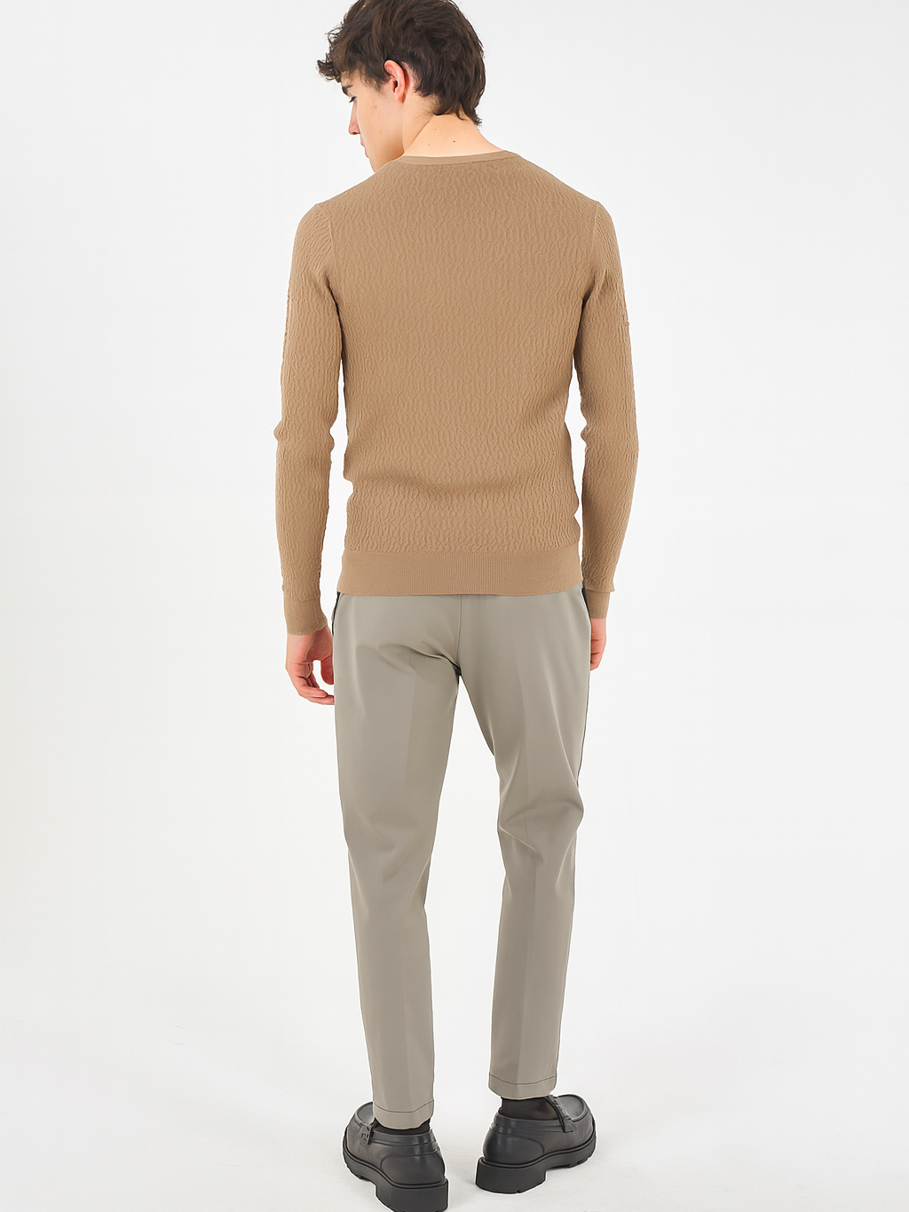 Yes Zee Maglia Uomo Fango M824 ME00 0298 YES ZEE