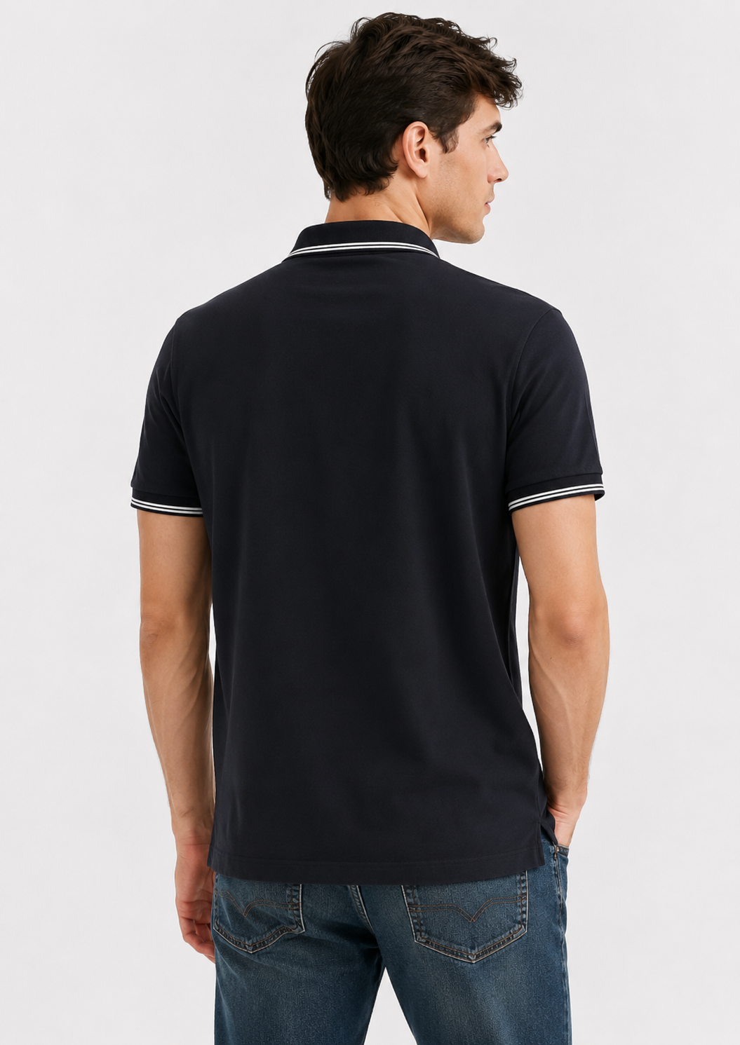 Armani Exchange Polo Uomo Blu Navy XM001287 AF17321 UB101 ARMANI EXCHANGE