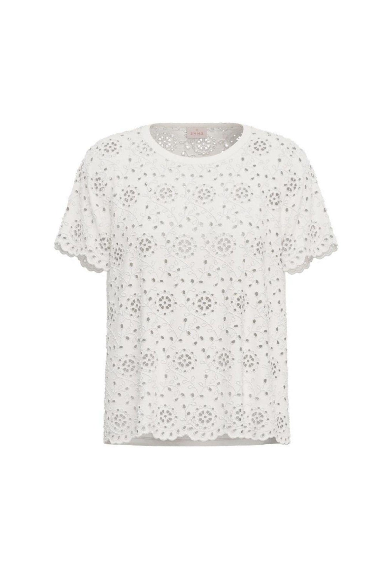 Emme Marella T-Shirt Donna Emmveletta Bianca 2615971022200 001 EMME MARELLA