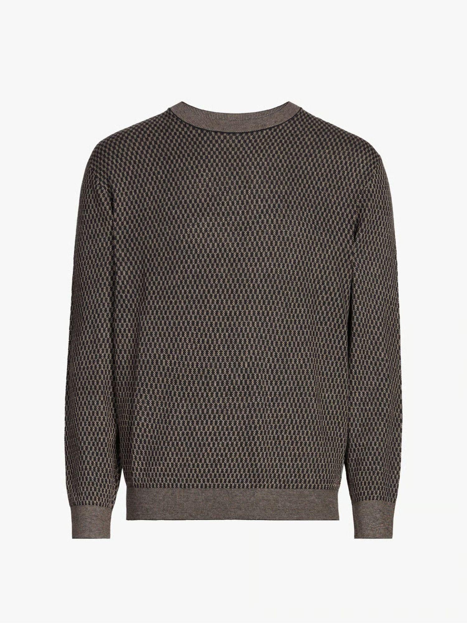 Armani Exchange Maglione Uomo Nero Driftwood Ches XM001913 AF18841 FC006 ARMANI EXCHANGE