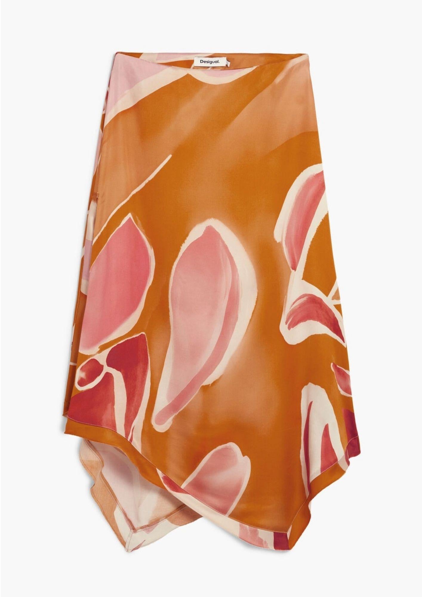 Desigual Gonna Donna Falventorange Arancione 26SWFW13 7002 DESIGUAL