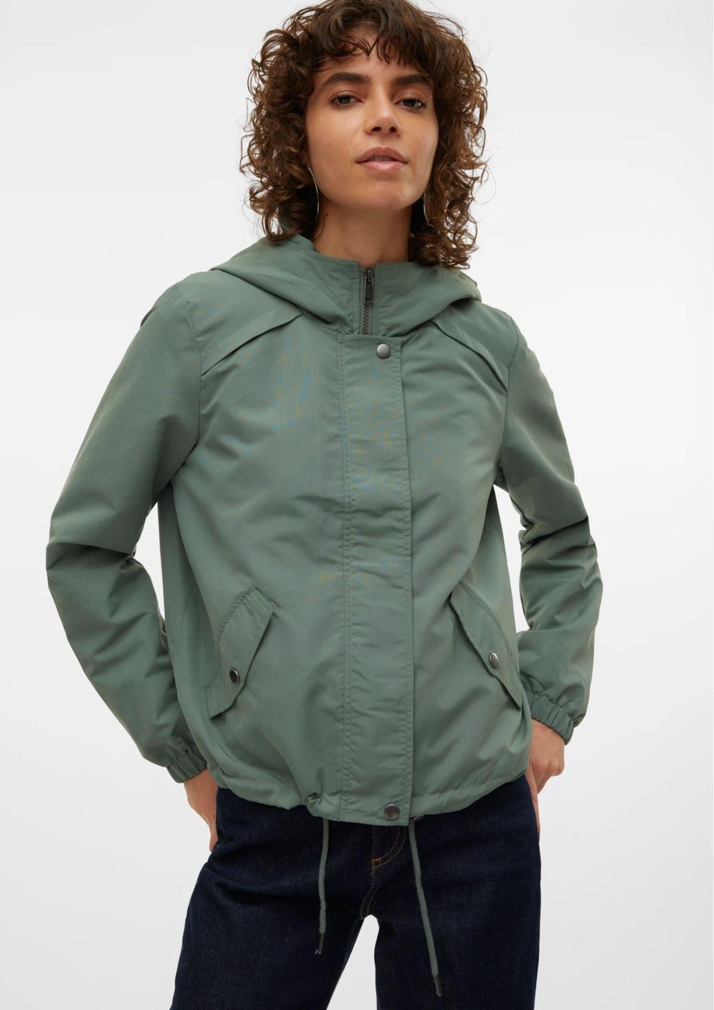 Vero Moda Parka Donna Zoa Verde 10278214 Laurel Wreath VERO MODA