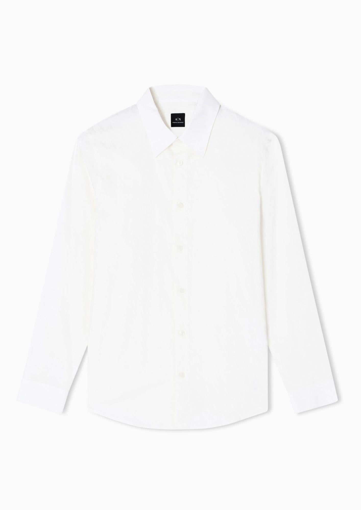 Armani Exchange Camicia Uomo Bianca XM001587 AF16631 U0009 ARMANI EXCHANGE