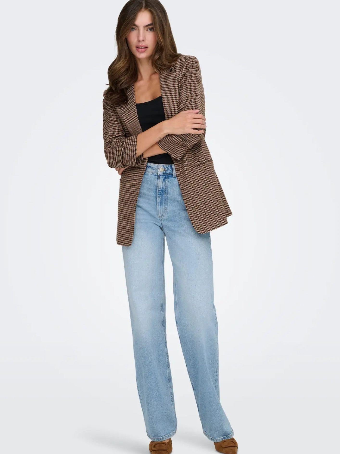 Only Giacca Donna Lettie Decadent Chocolate 15353566 Decadent Chocolate ONLY