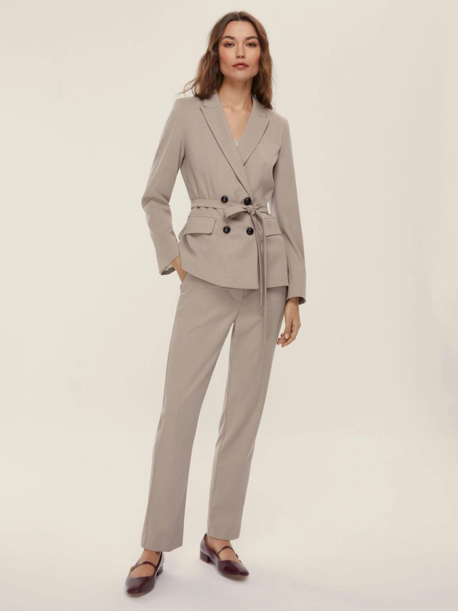 Emme Marella Giacca Donna Belford Beige 2525046161200 002 EMME MARELLA