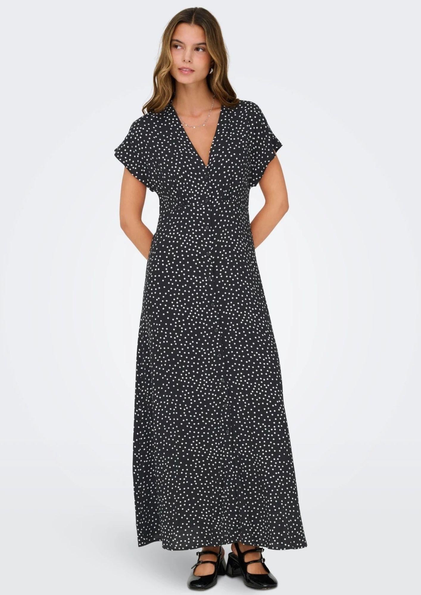 Only Abito Donna Nova Nero 15317842 Black ONLY