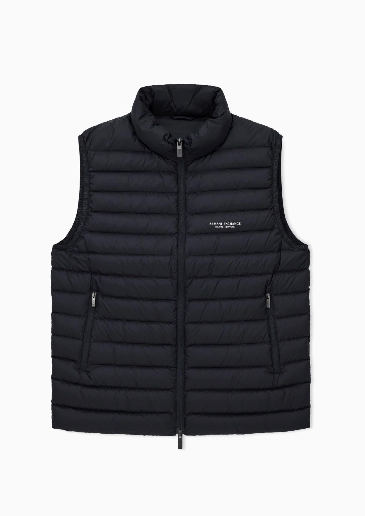 Armani Exchange Giubbino Smanicato Uomo Nero XM001576 AF16927 UC001 ARMANI EXCHANGE