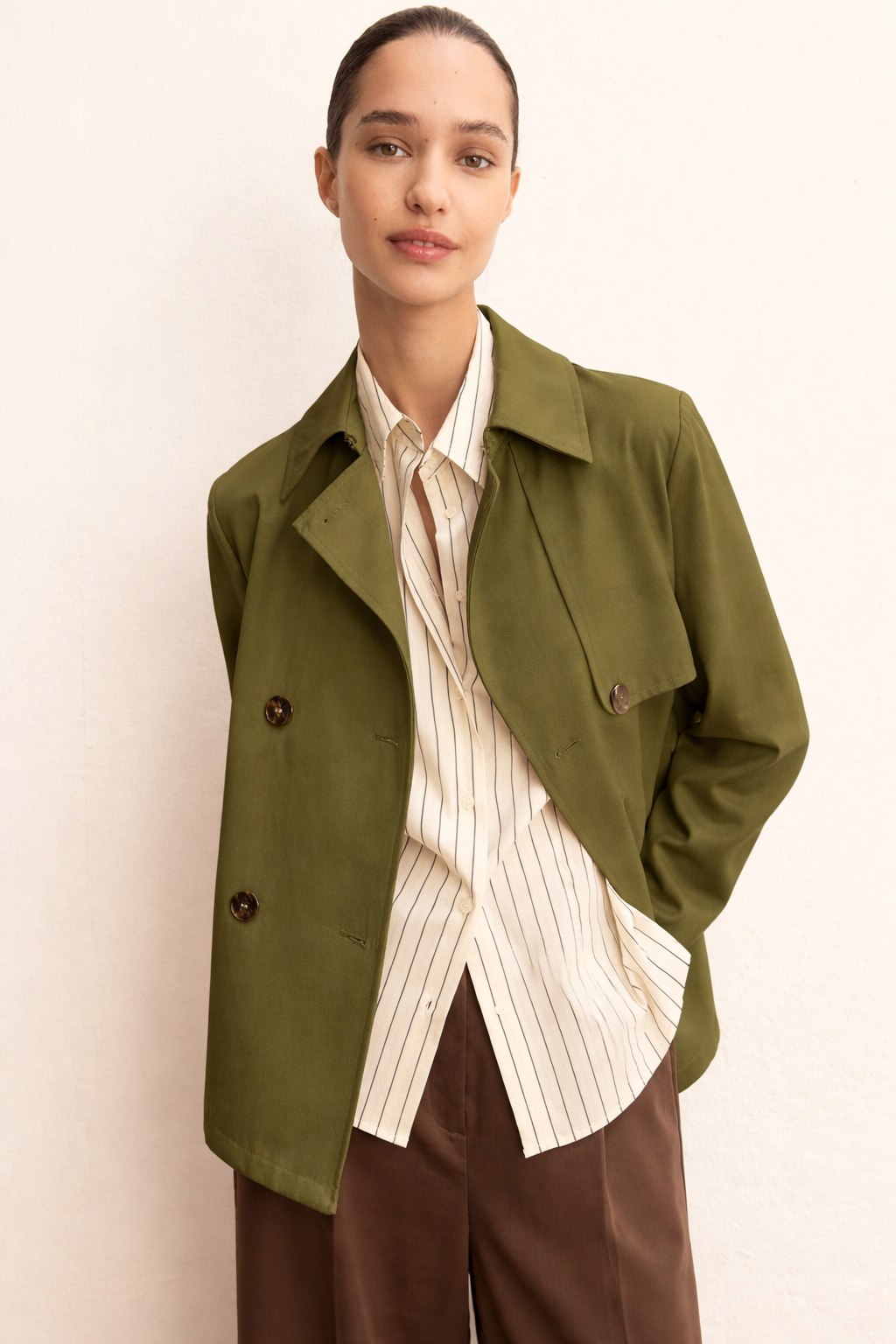 Emme Marella Impermiabile Donna Emmpelota Verde 2615021091200 005 EMME MARELLA