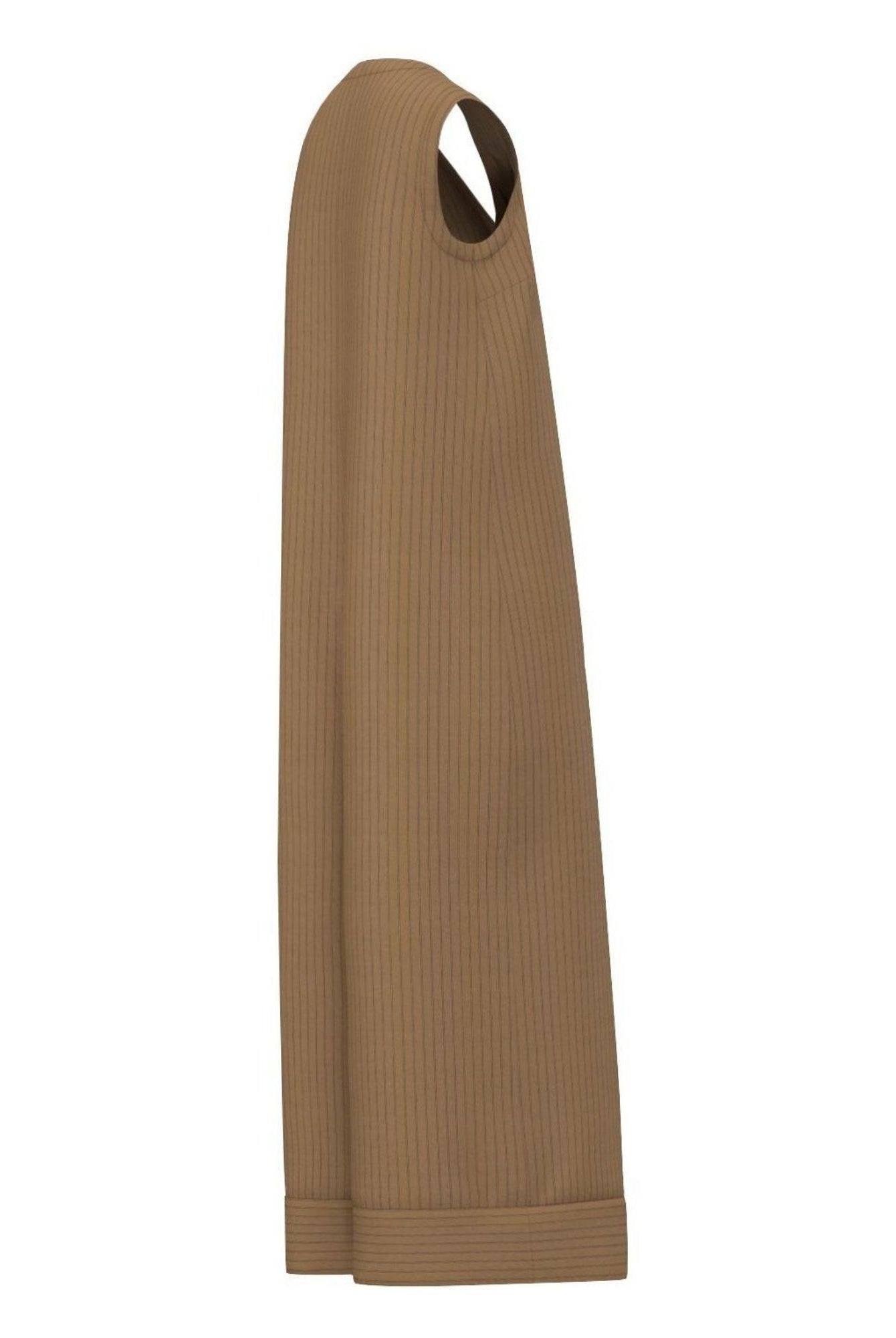 Emme Marella Tuta Donna Emmonore Cammello Riga Nera 2615241032200 006 EMME MARELLA