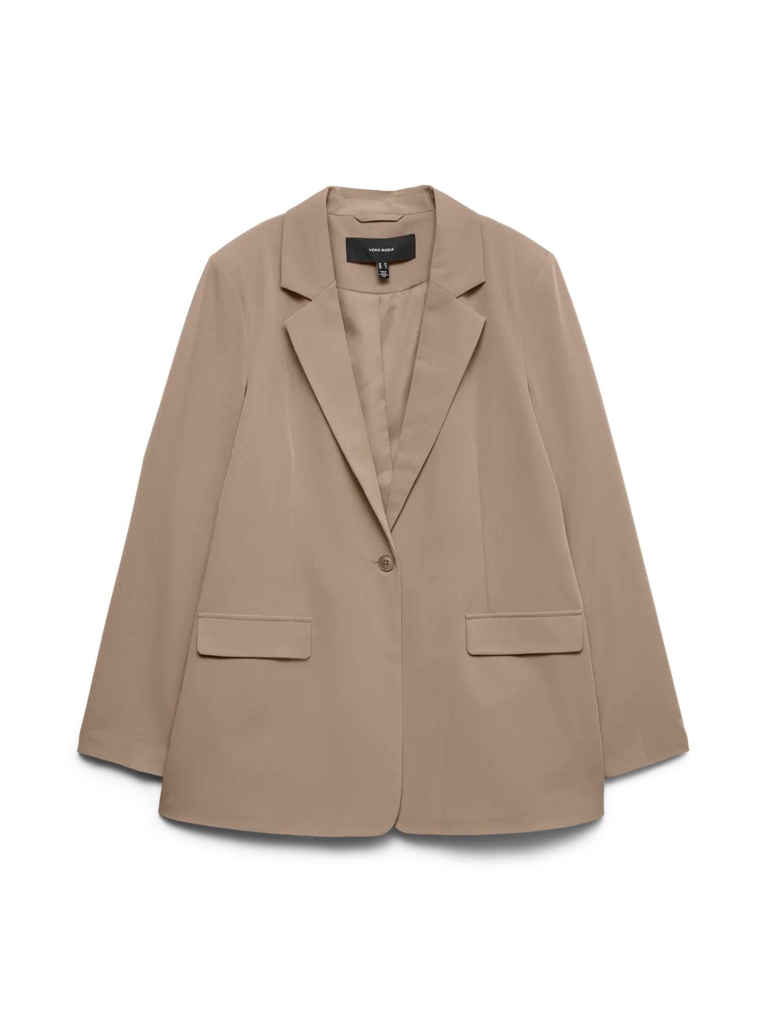 Vero Moda Blazer Donna Silver Mink VMZelda 10259211 Silver Mink VERO MODA