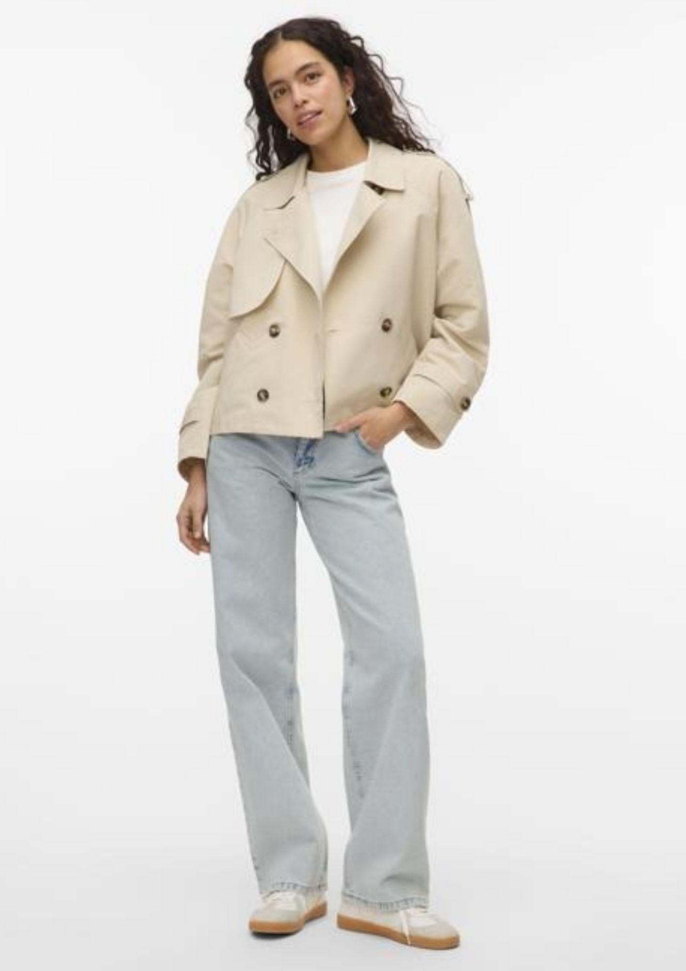 Vero Moda Giubbino Donna Chloe Beige 10309534 Oatmeal VERO MODA