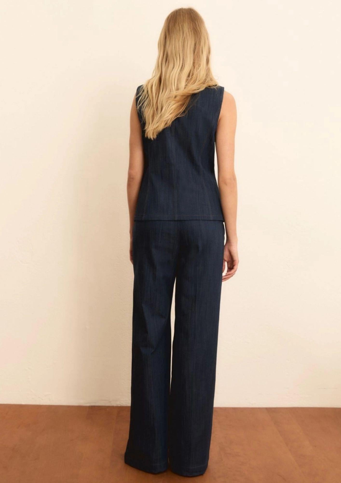 Emme Marella Gilet Donna Emicachi Blu 2615151014200 001 EMME MARELLA