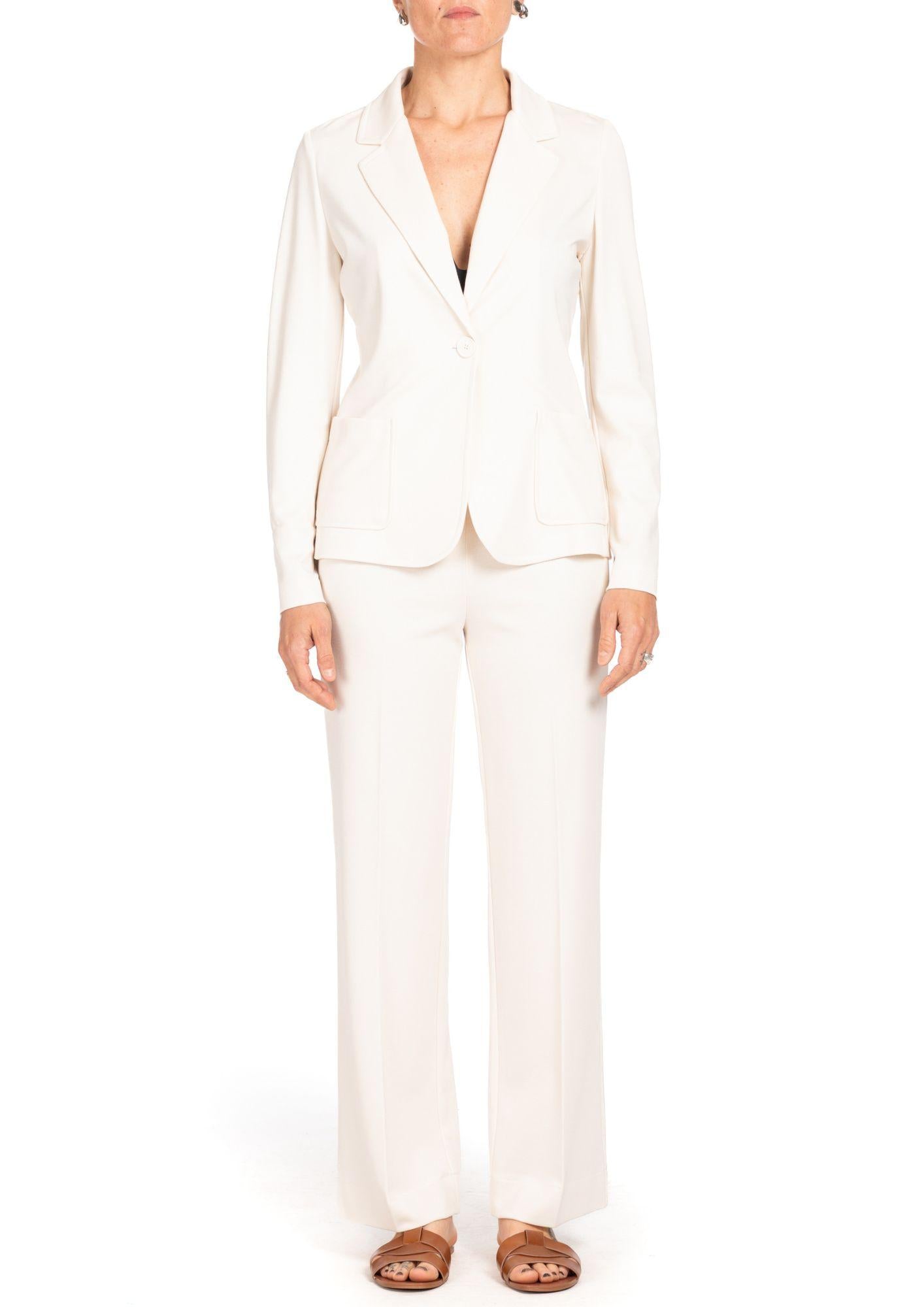 Diana Gallesi Tailleur Donna Bianco Burro 6J27R000062N 21 DIANA GALLESI