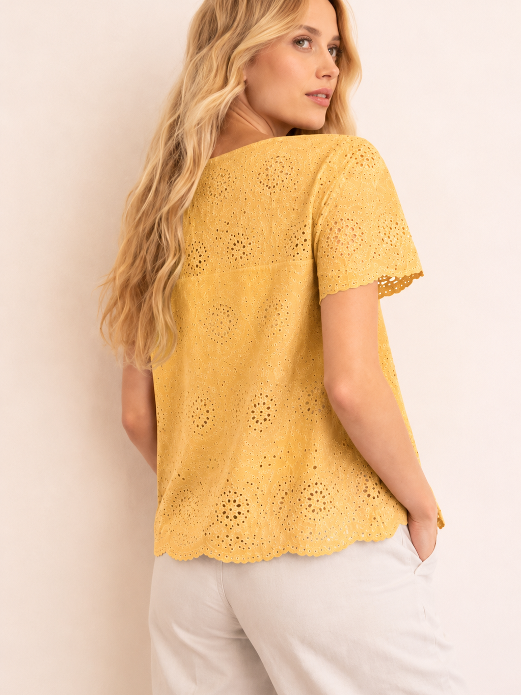 Emme Marella T-Shirt Donna Emmveletta Giallo Girasole 2615971022200 004 EMME MARELLA