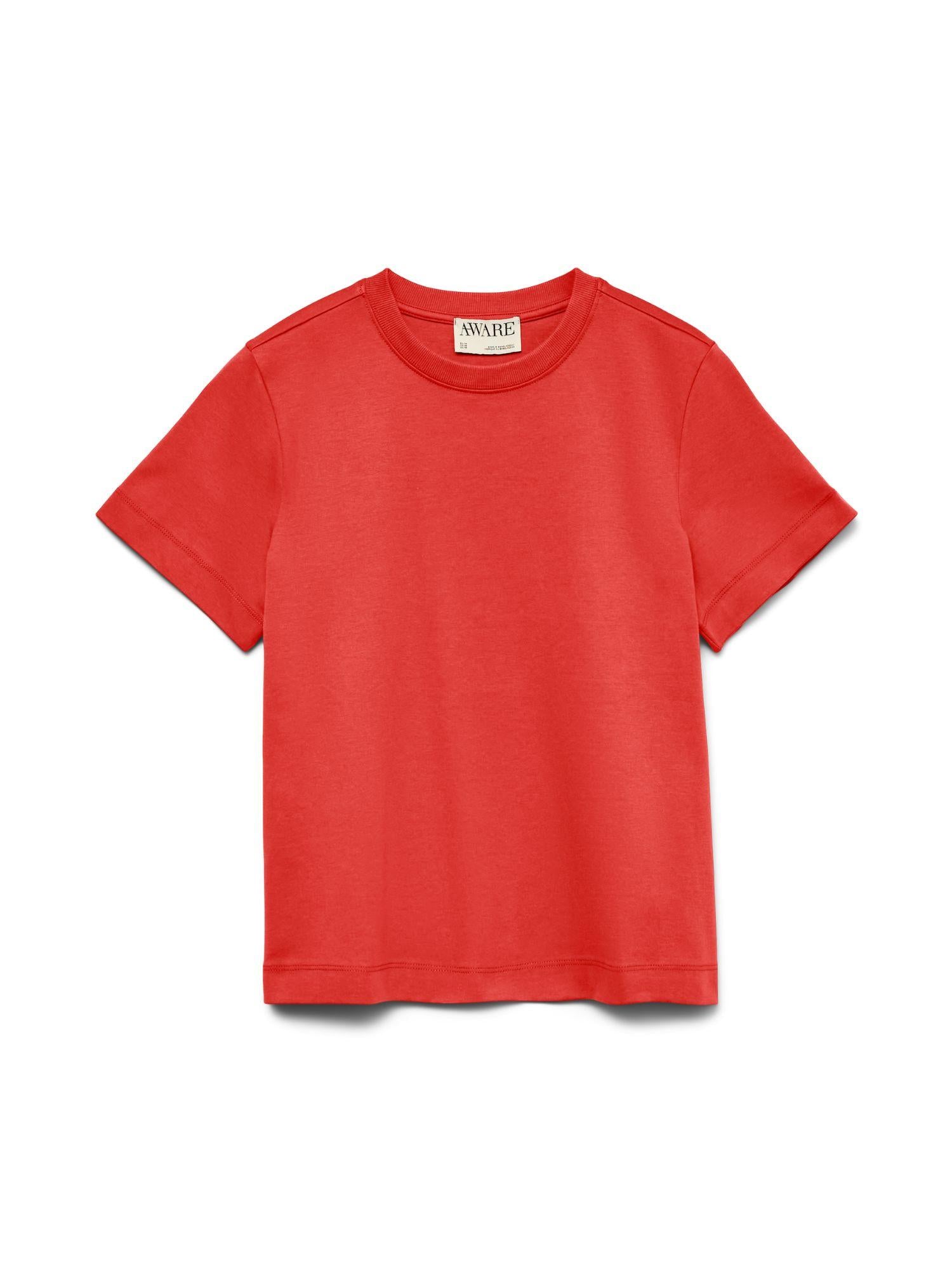 Aware T-Shirt Donna Molten Lava Awnaima 10294544 Molten Lava VERO MODA