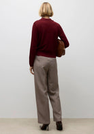 Aware Maglione Donna Sikita Bordeaux 10331614 Zinfandel VERO MODA