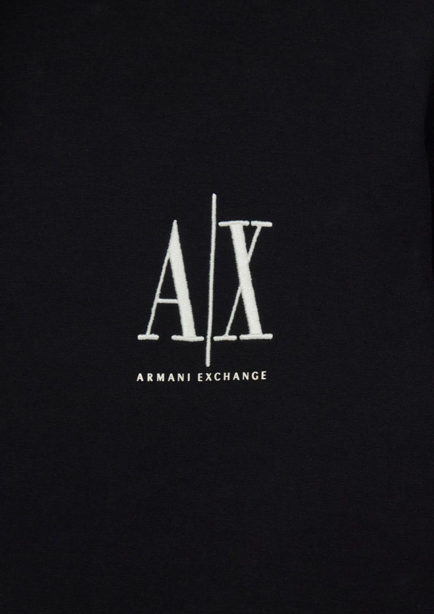 Armani Exchange Felpa Uomo Nera XM000371 AF10818 UC001 ARMANI EXCHANGE