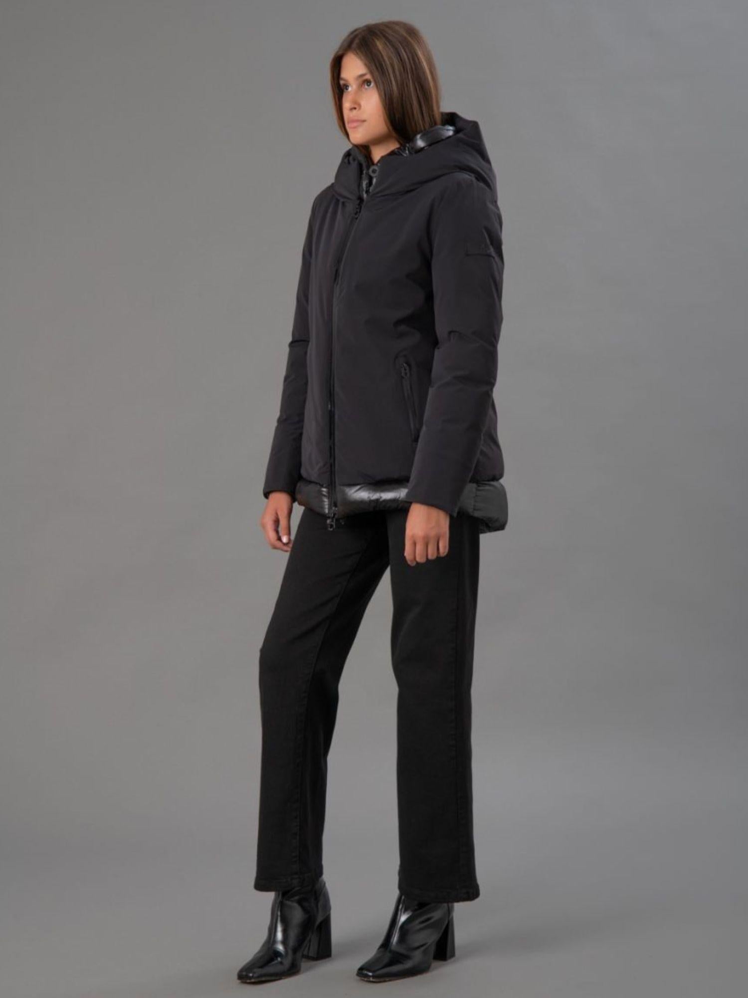Rihunik Giacca Invernale Donna Tera Nera RIW276J F0117 999 RIHUNIK