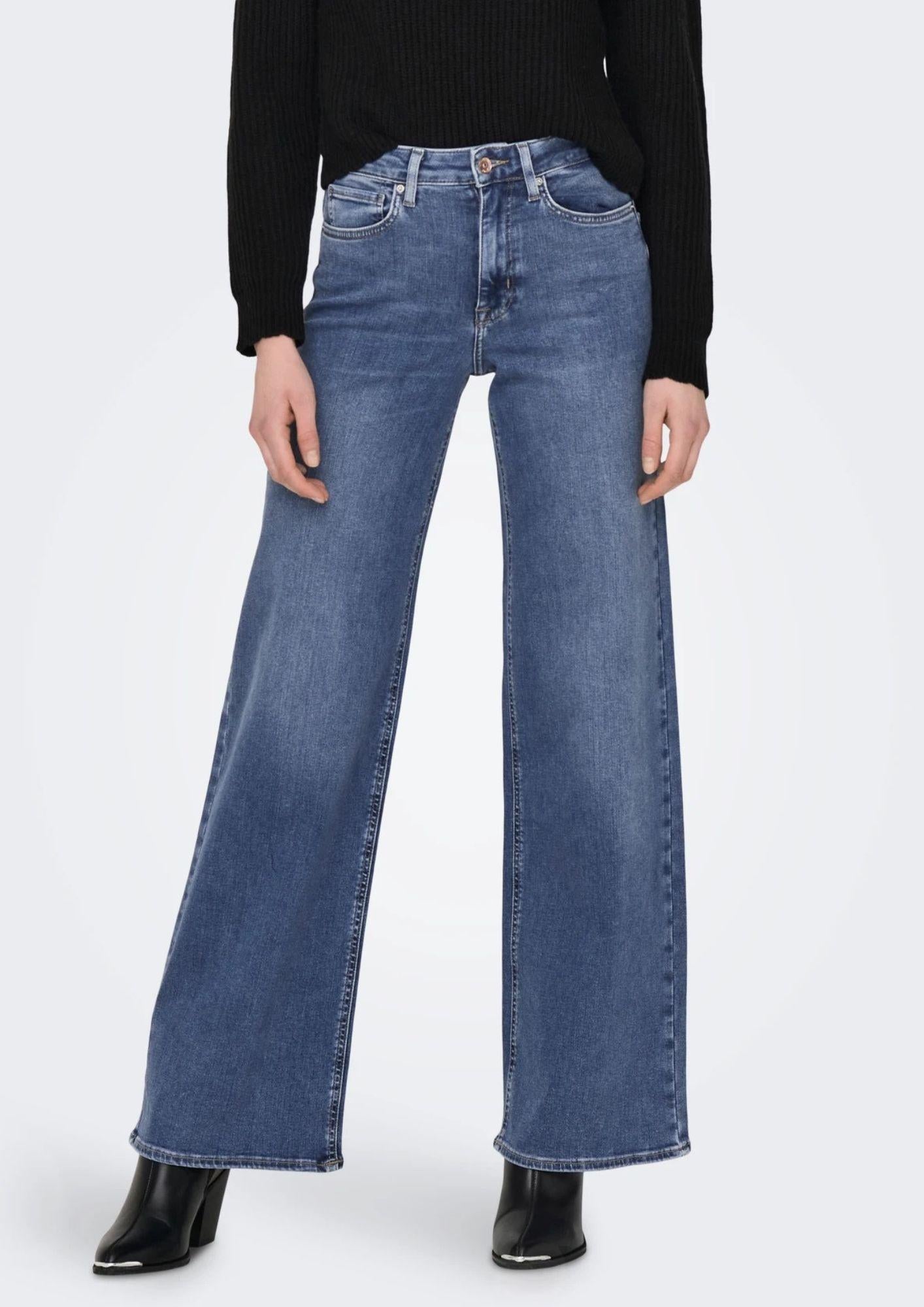 Only Jeans Donna Onlmadison Medium,Blue Denim 15282980 Medium Blue Denim ONLY