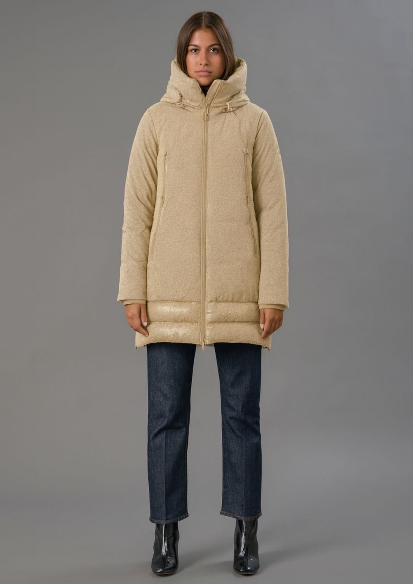 Rihunik Giacca Invernale Donna Lisbona25 Beige RIW277J F0117 101 RIHUNIK