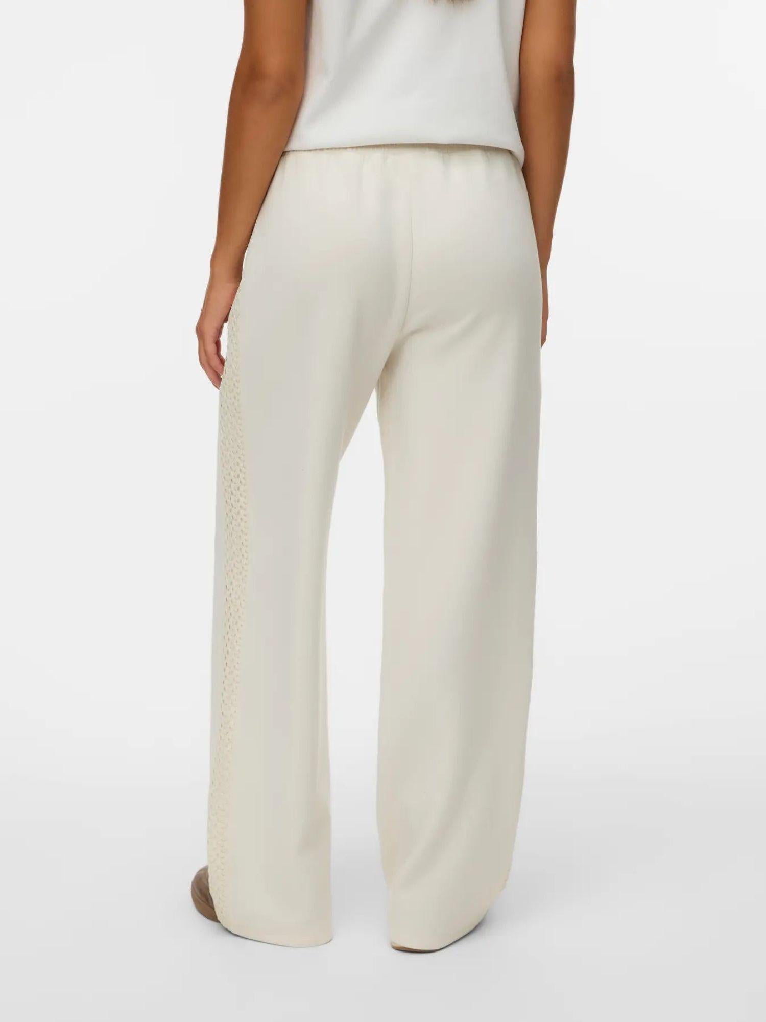 Vero Moda Pantaloni della Tuta Donna Birch VMInima 10341045 Birch BIRCH CROCHET VERO MODA