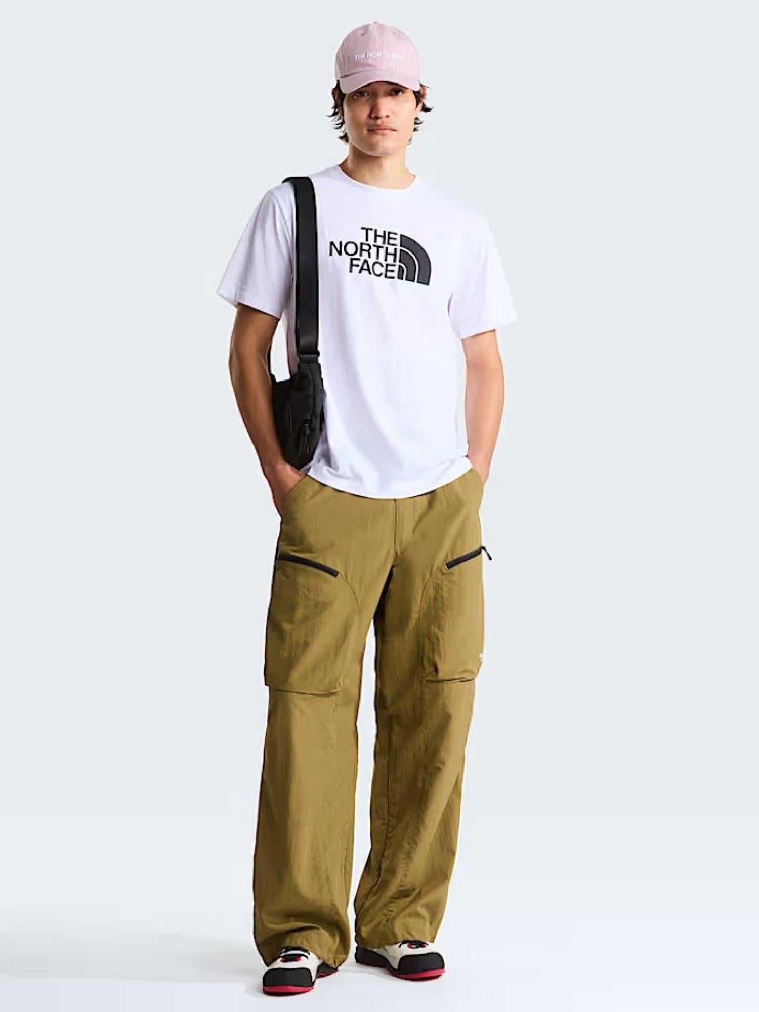 The North Face T-Shirt Uomo Bianca Evolution Half Dome Regular NF0A8B6J LA9 THE NORTH FACE