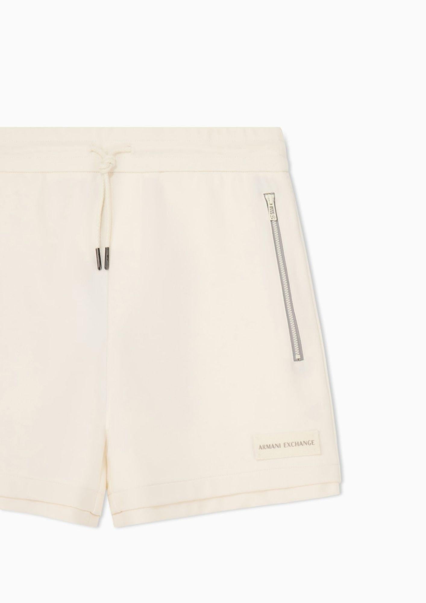 Armani Exchange Shorts Uomo Bianco Crema XM002354 AF21869 U1074 ARMANI EXCHANGE