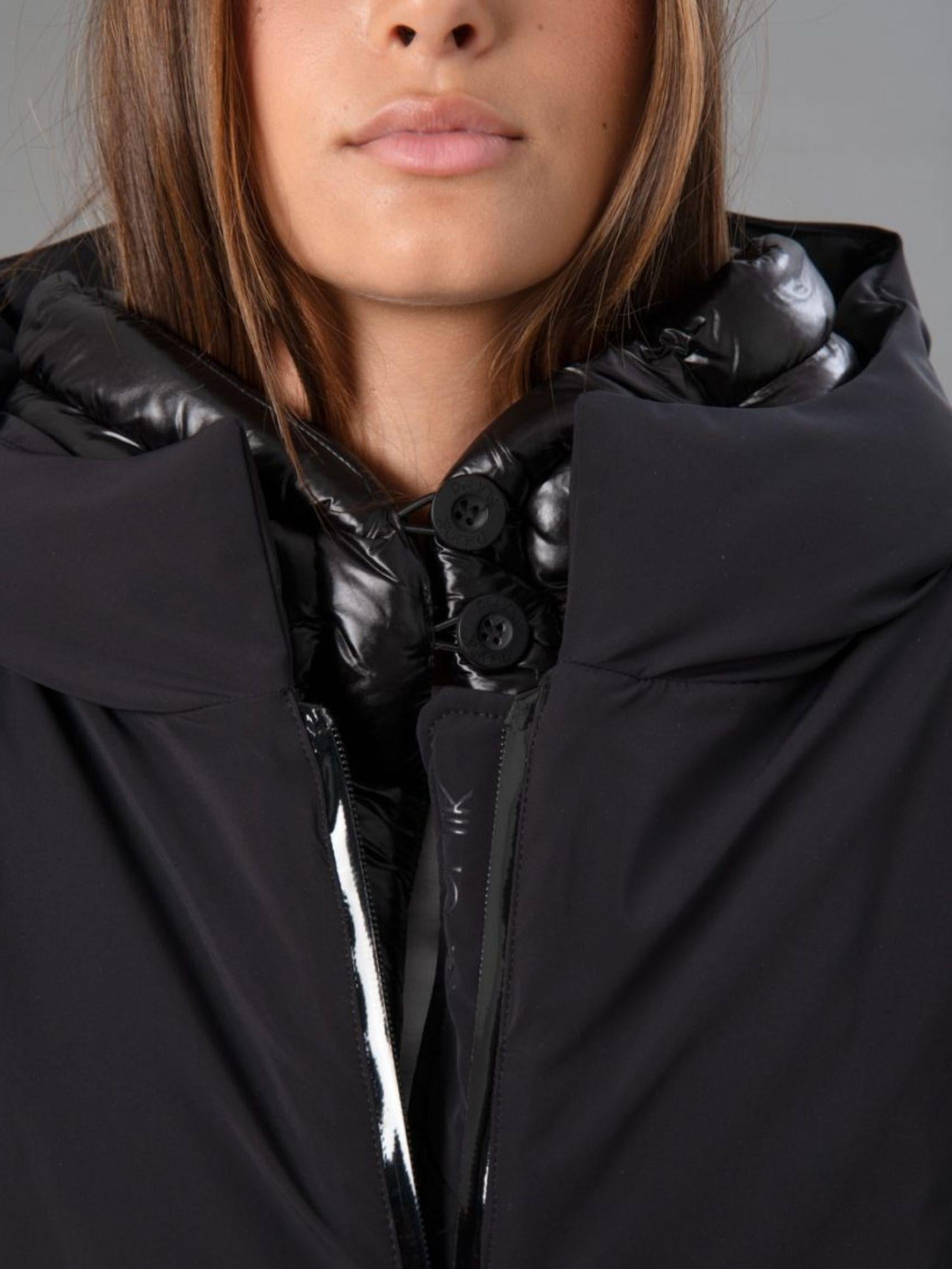 Rihunik Giacca Invernale Donna Tera Nera RIW276J F0117 999 RIHUNIK