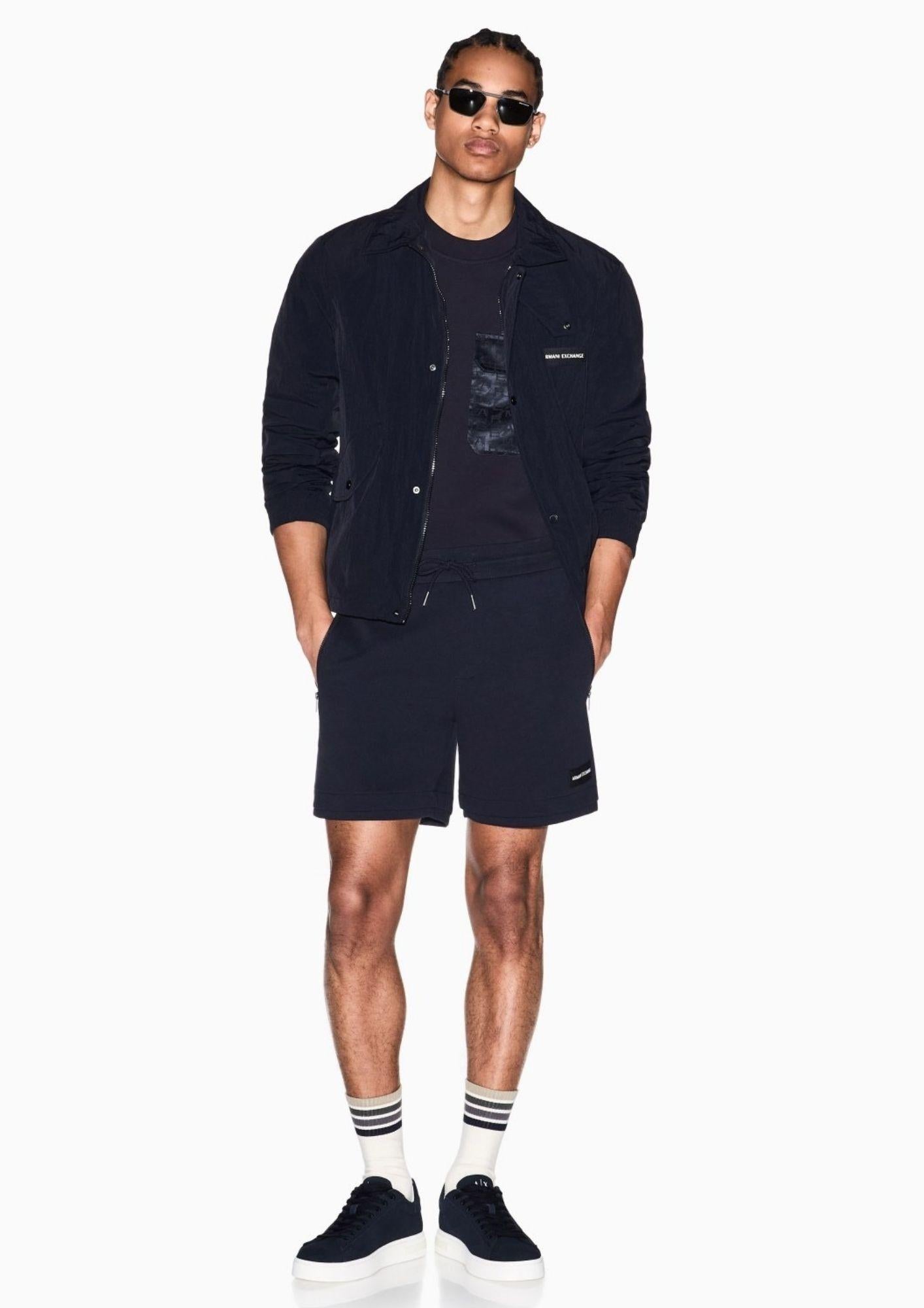 Armani Exchange Shorts Uomo Blu Navy XM002354 AF21869 UB101 ARMANI EXCHANGE
