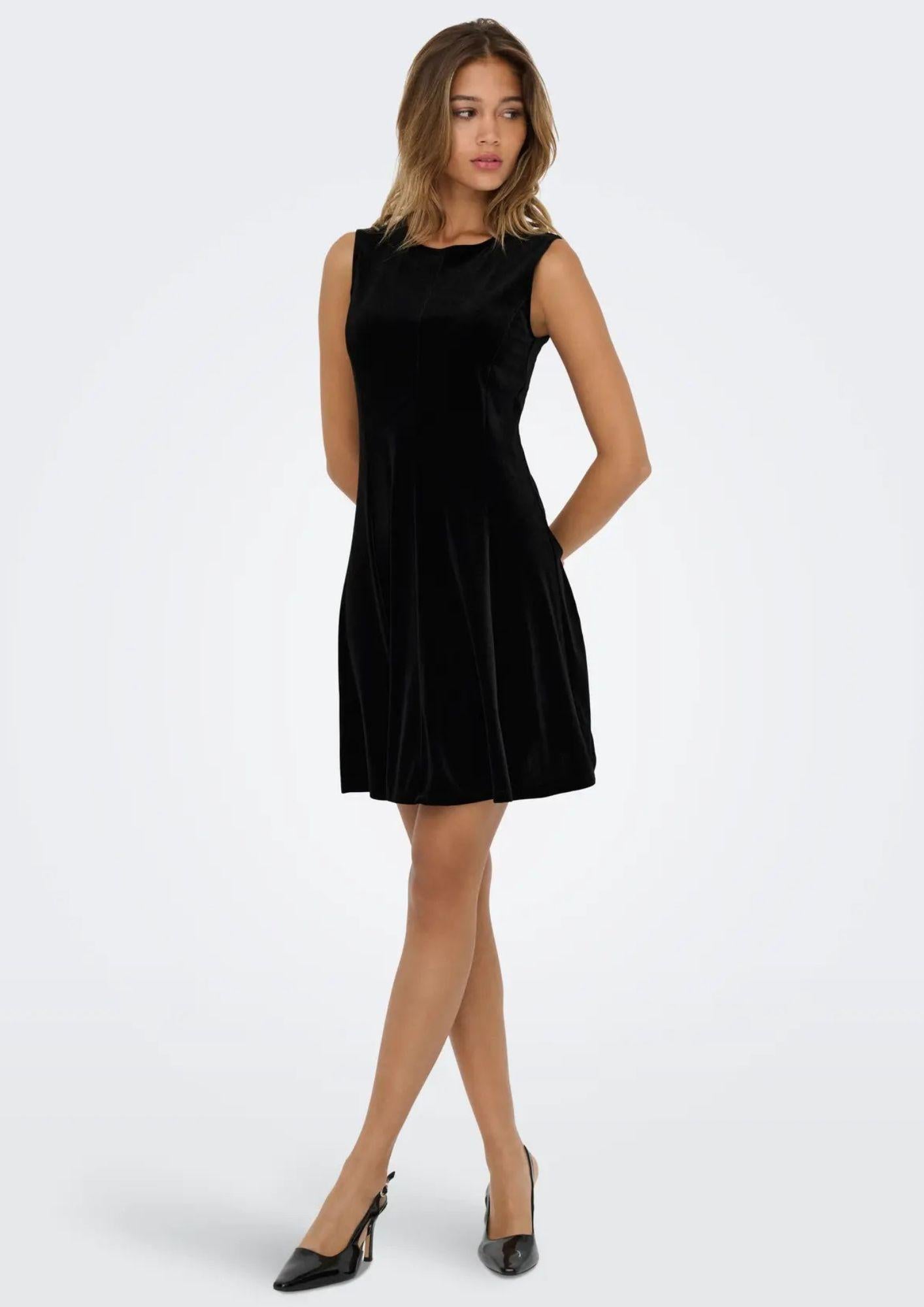 Jacqueline De Yong Abito Donna Victory Nero 15362827 Black JACQUELINE DE YONG