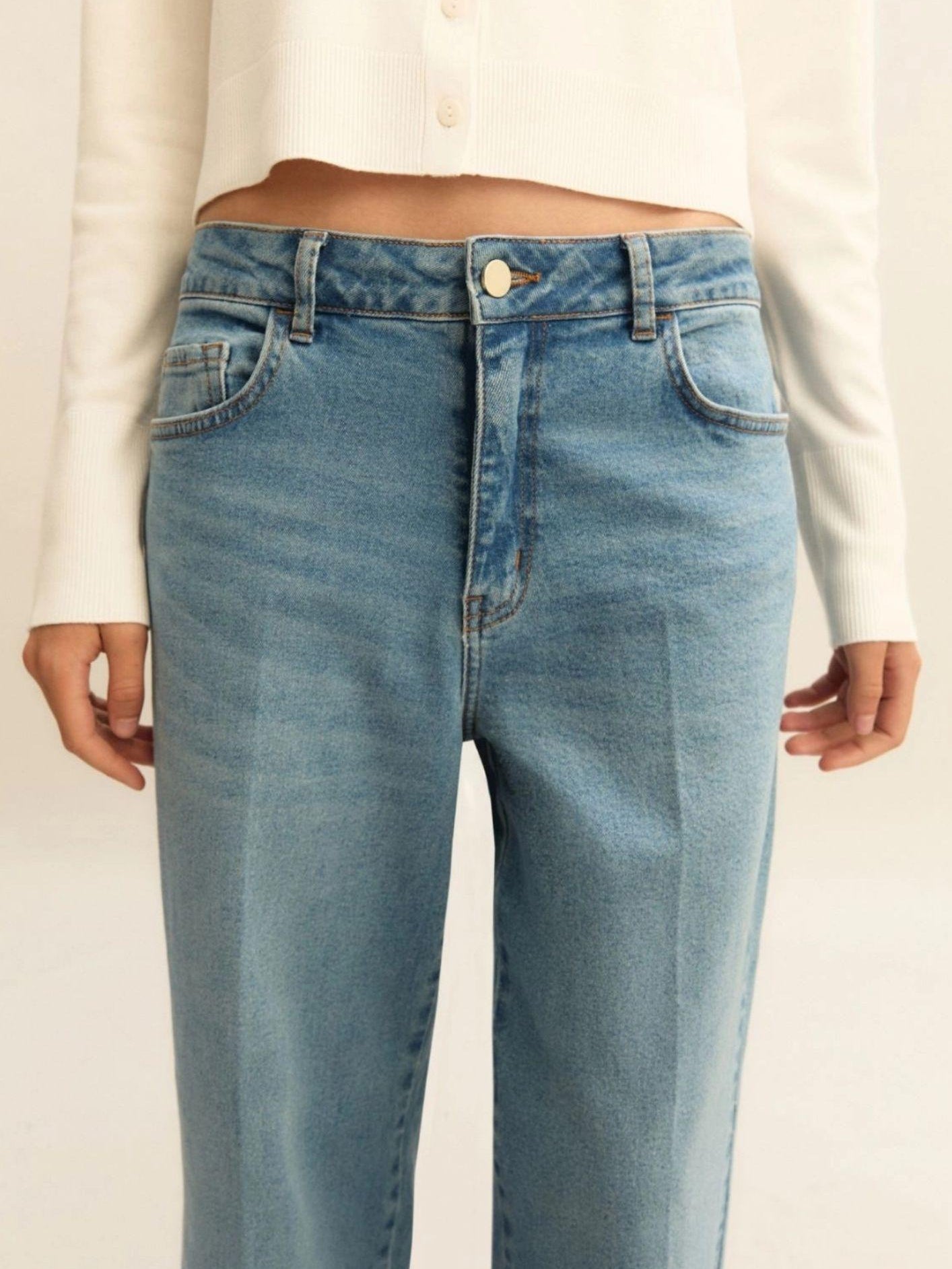 Emme Marella Jeans Donna Emmcropped Blu Chiaro 2615181011200 003 EMME MARELLA