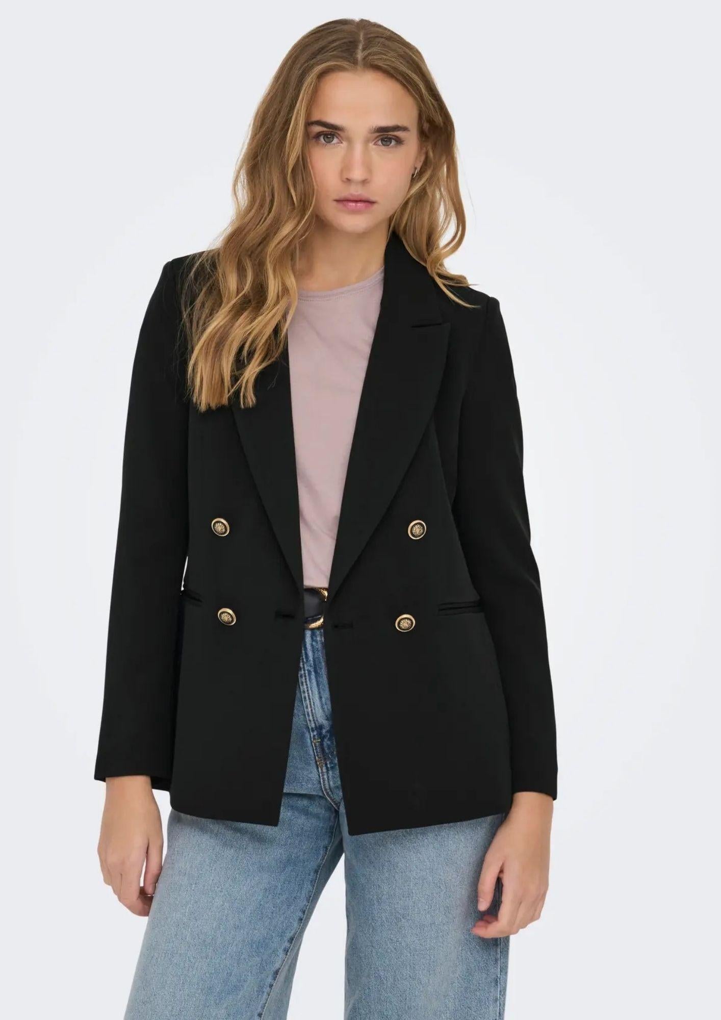 Only Giacca Donna Astrid Nera 15294709 Black ONLY