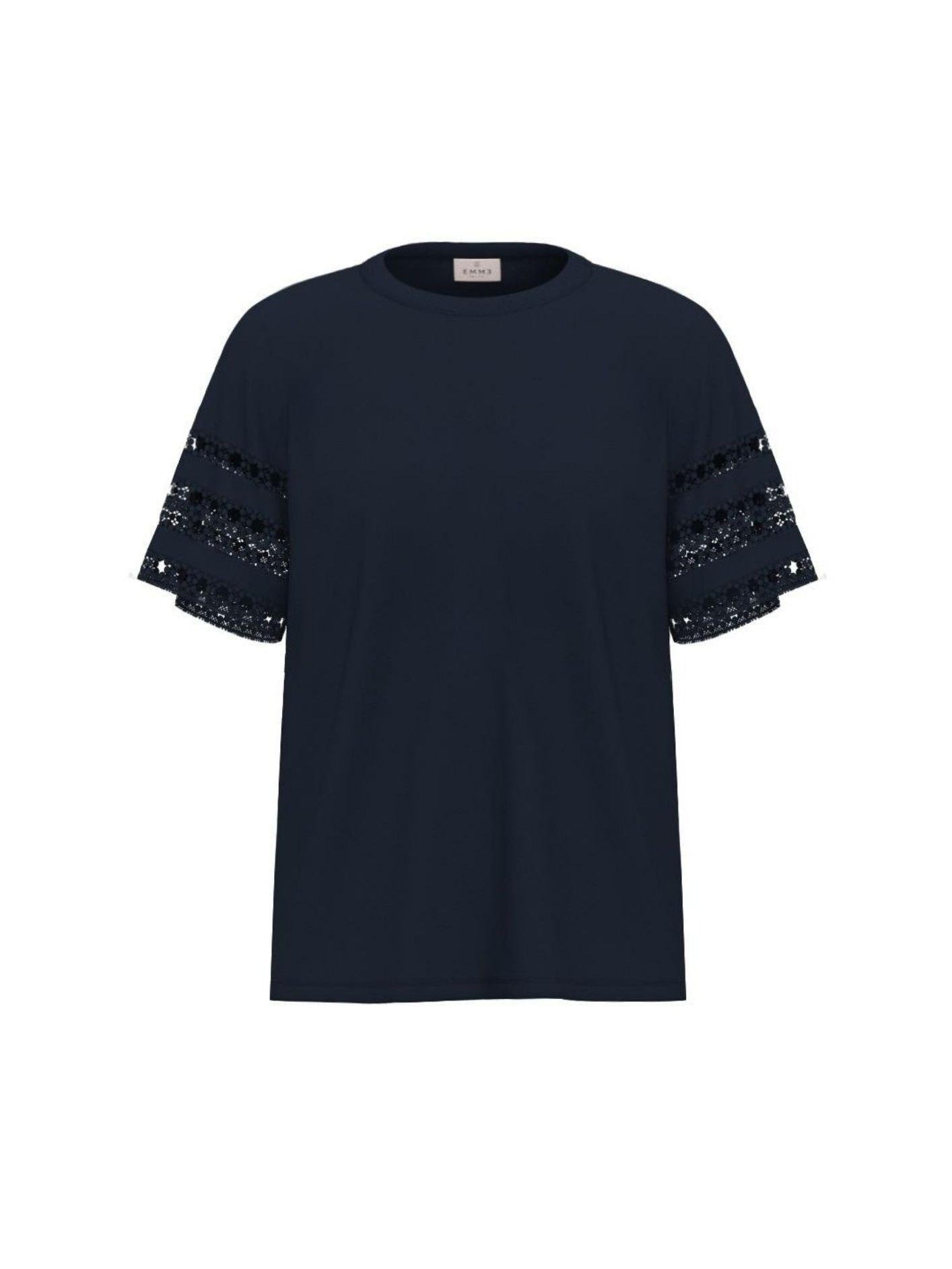 Emme Marella T-Shirt Donna Emmape Blu Notte 2615971042200 002 EMME MARELLA