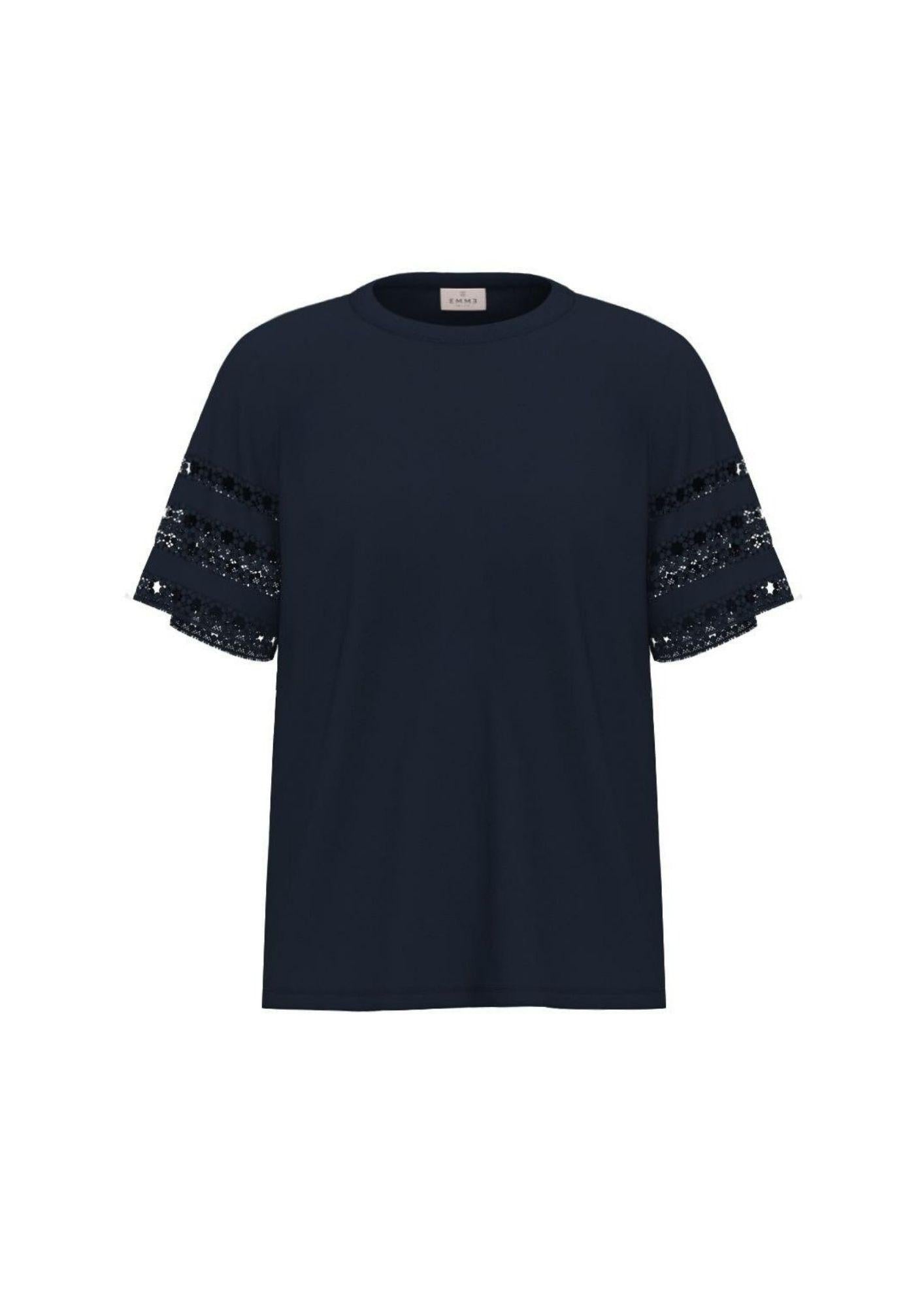 Emme Marella T-Shirt Donna Emmape Blu Notte 2615971042200 002 EMME MARELLA