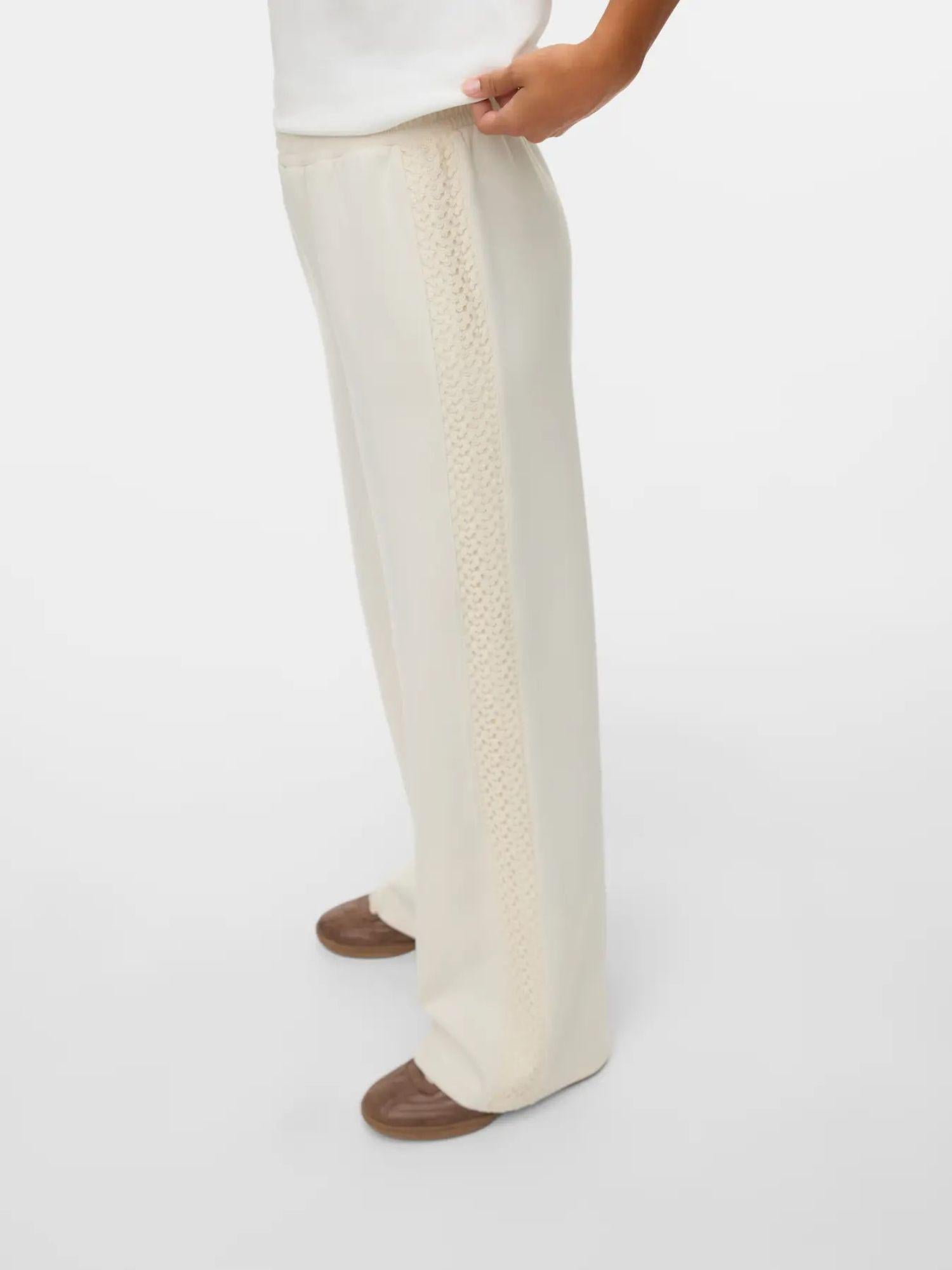 Vero Moda Pantaloni della Tuta Donna Birch VMInima 10341045 Birch BIRCH CROCHET VERO MODA