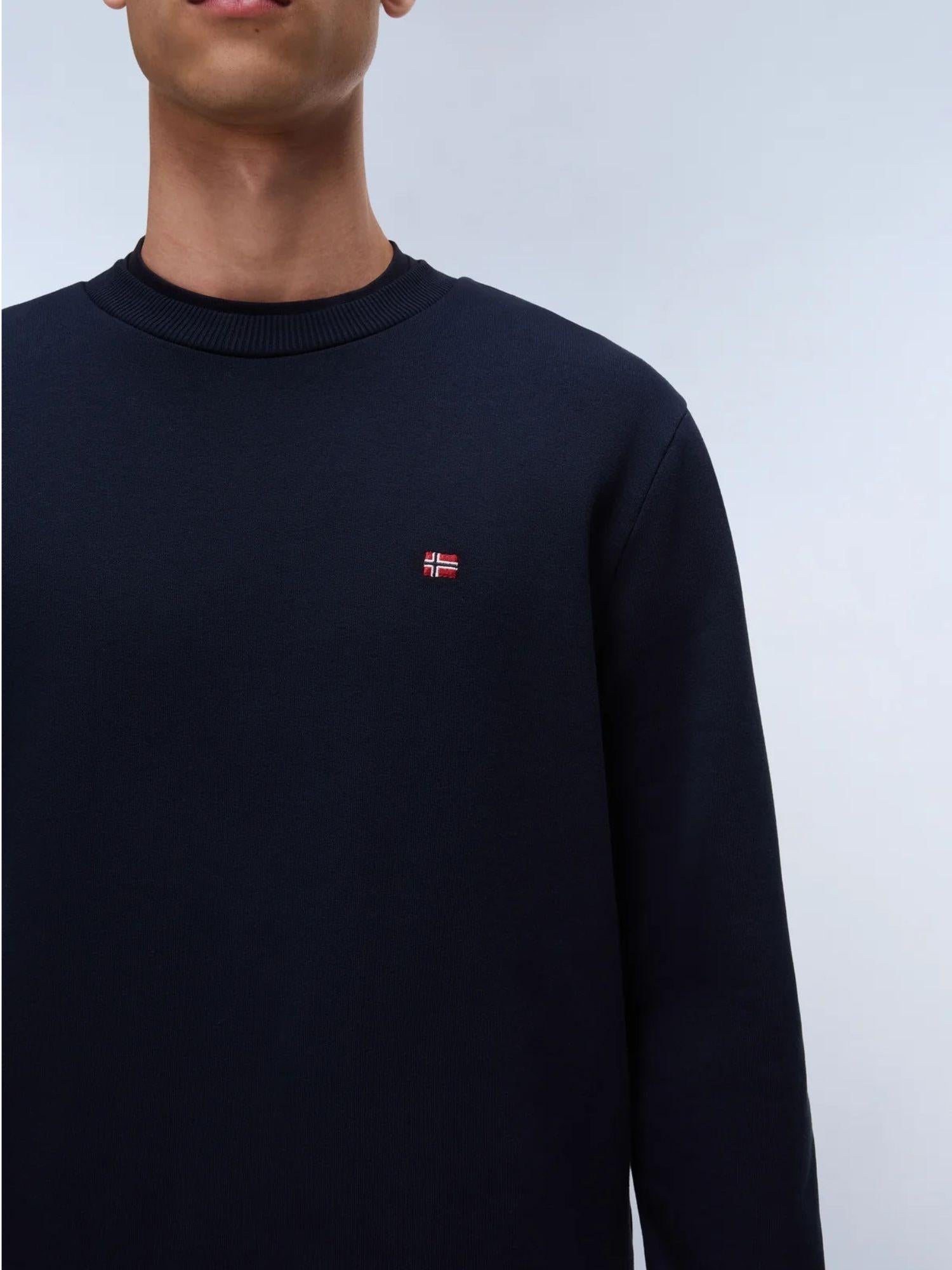 Napapijri Felpa Balis Uomo Blu Scuro NP0A4FQW 176 NAPAPIJRI