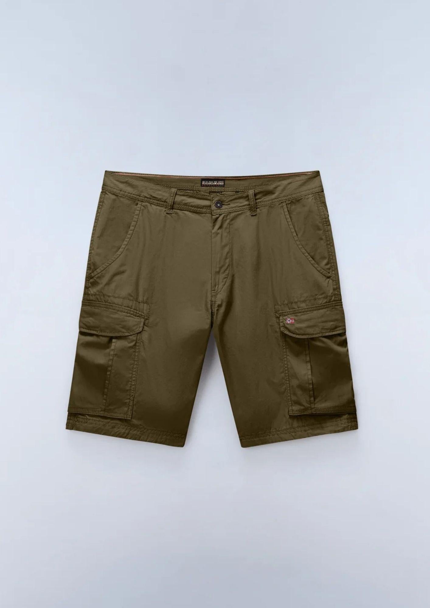 Napapijri Bermuda Uomo Noto 2.0 Verde Oliva Scuro NP0A4HOQ G3A NAPAPIJRI