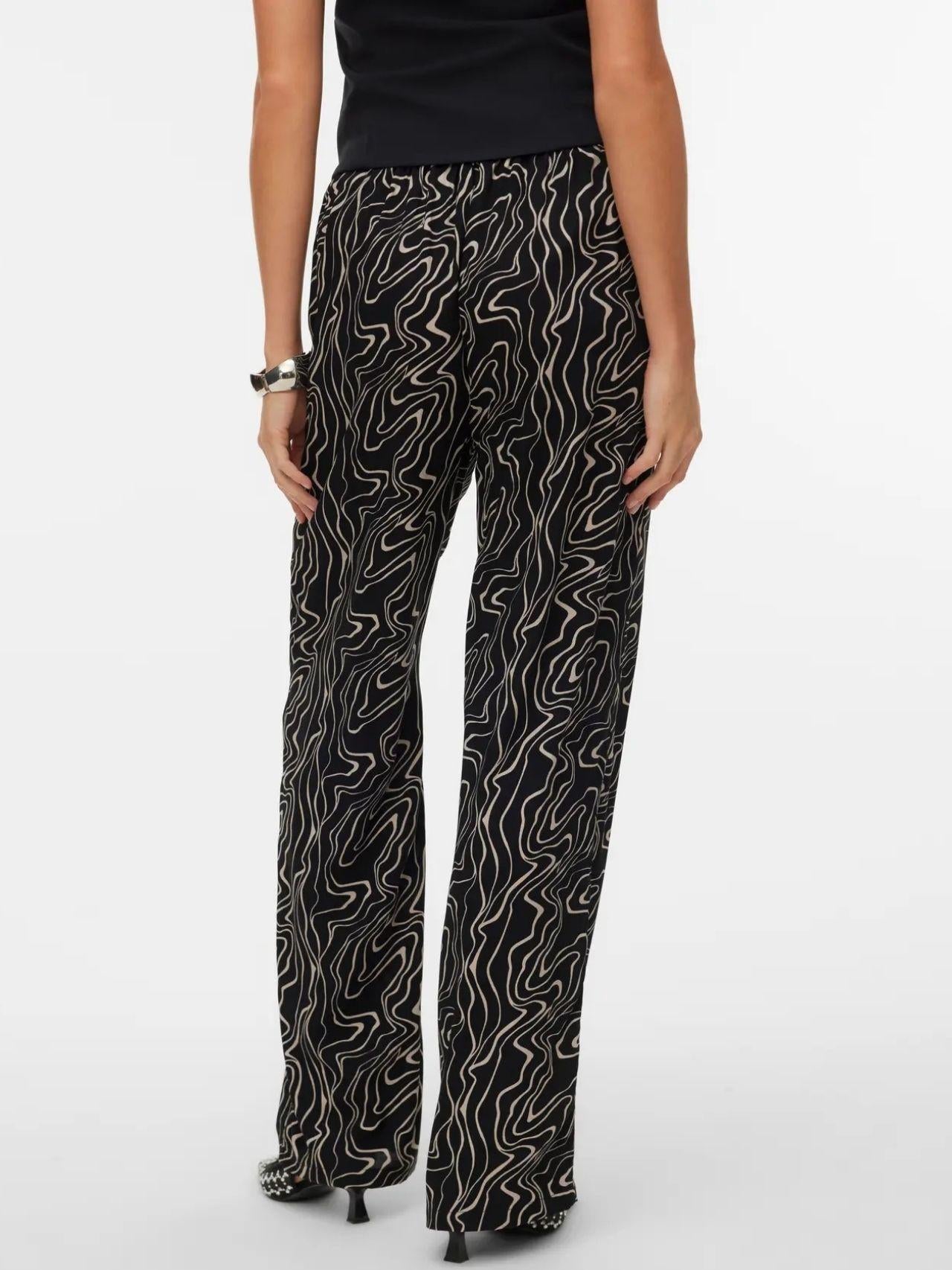 Vero Moda Pantalone Donna Easy Nero Dana 10297357 Black Dana VERO MODA
