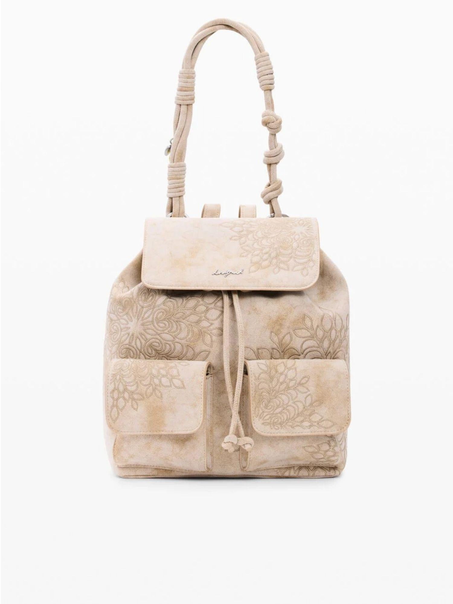 Desigual Zaino Backsierra Prisa Mini Sand Sabbia 26SAKP40 1018 DESIGUAL