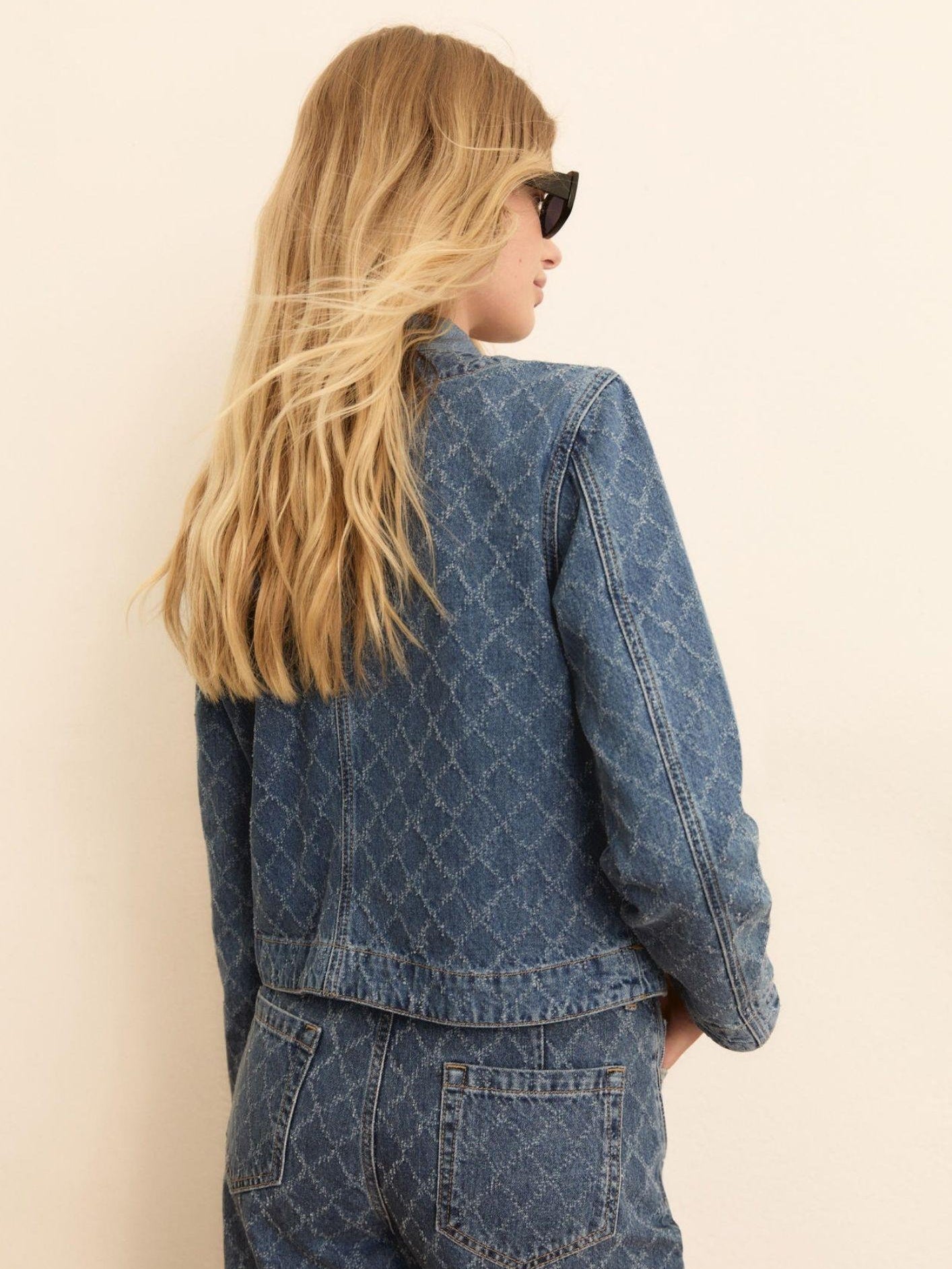 Emma Marella Giacca Donna Emispadino Blue Jeans 2615041024200 001 EMME MARELLA
