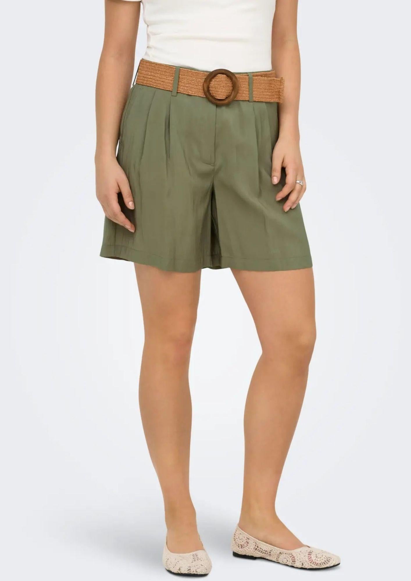 Only Shorts Donna Ibiza Verde 15370298 Mermaid ONLY