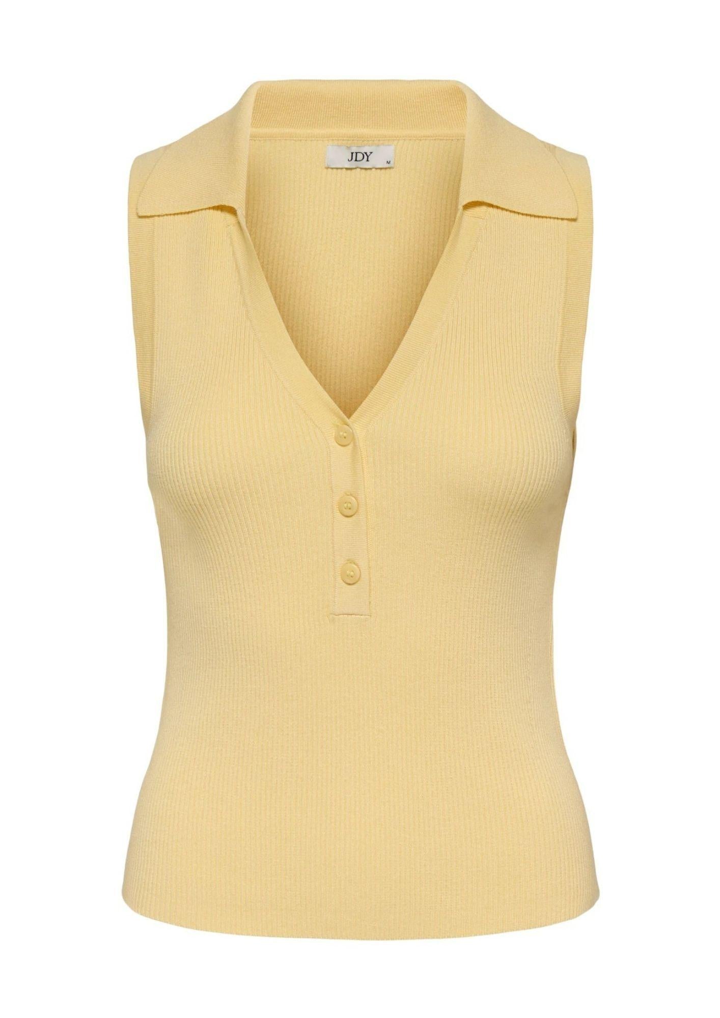 Jacqueline De Yong Top Donna Nanna Giallo 15351433 Double Cream JACQUELINE DE YONG